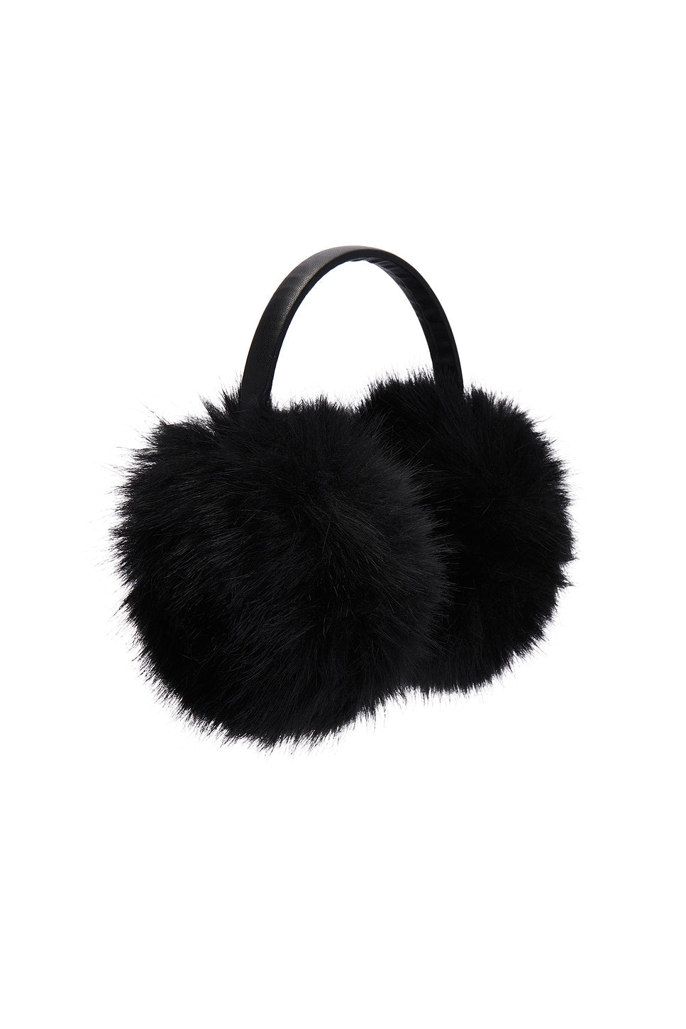 The Vee Faux Fur Earmuff Adrienne Landau