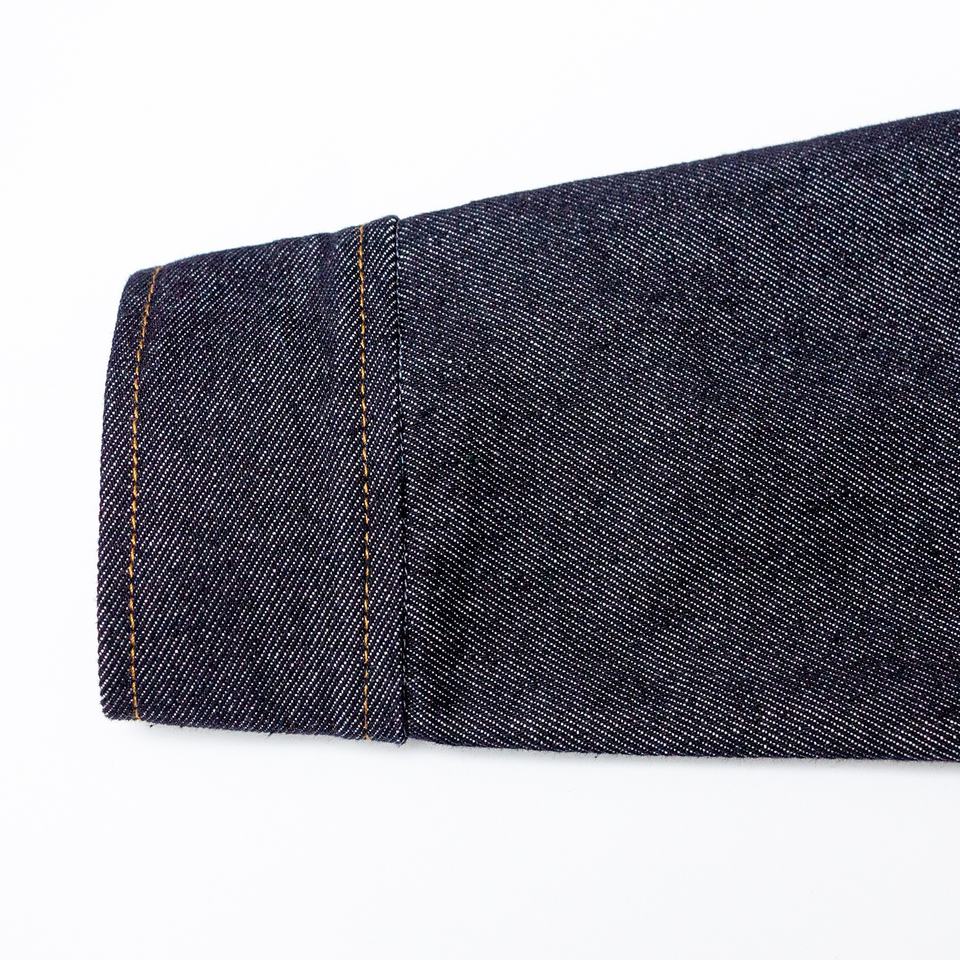 Denim Jacket – Two-Tone Western Style – Contrast Design – Chic Fall Look