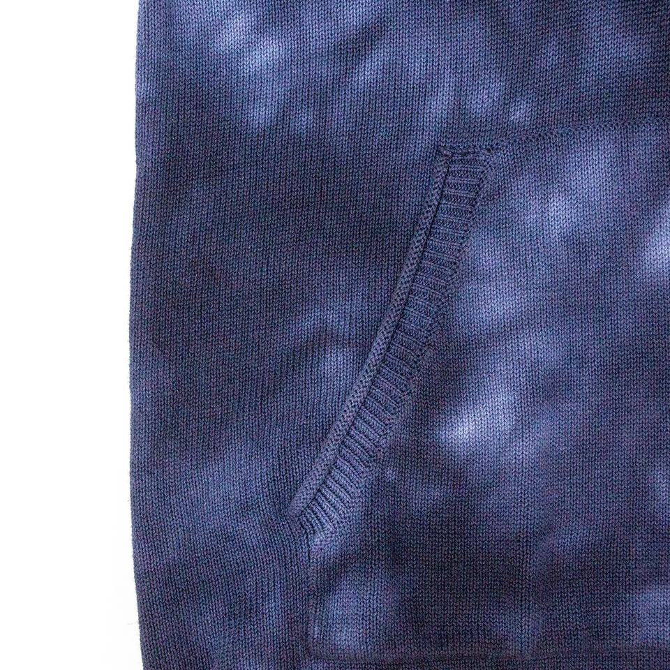 Hoodie – Waffle Knit Oversized – Designer Streetwear – Luxury Fall Style