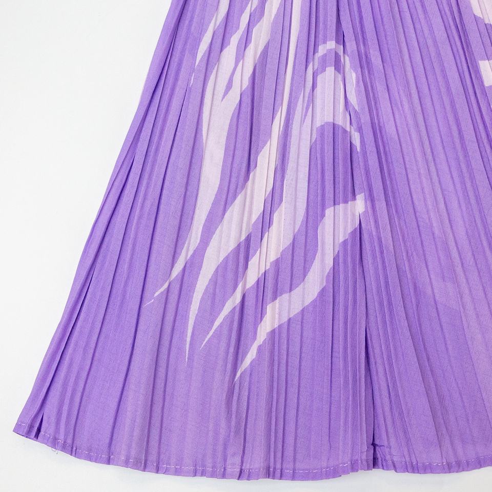Evening Dress – Printed Design – Sleeveless Maxi – Elegant Romantic Style