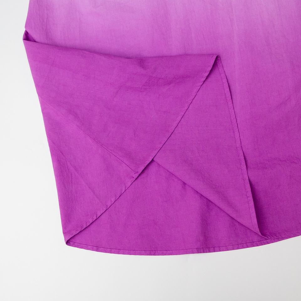 Long Skirt – Ombre Pleated – High Waist – Bohemian Luxury Style