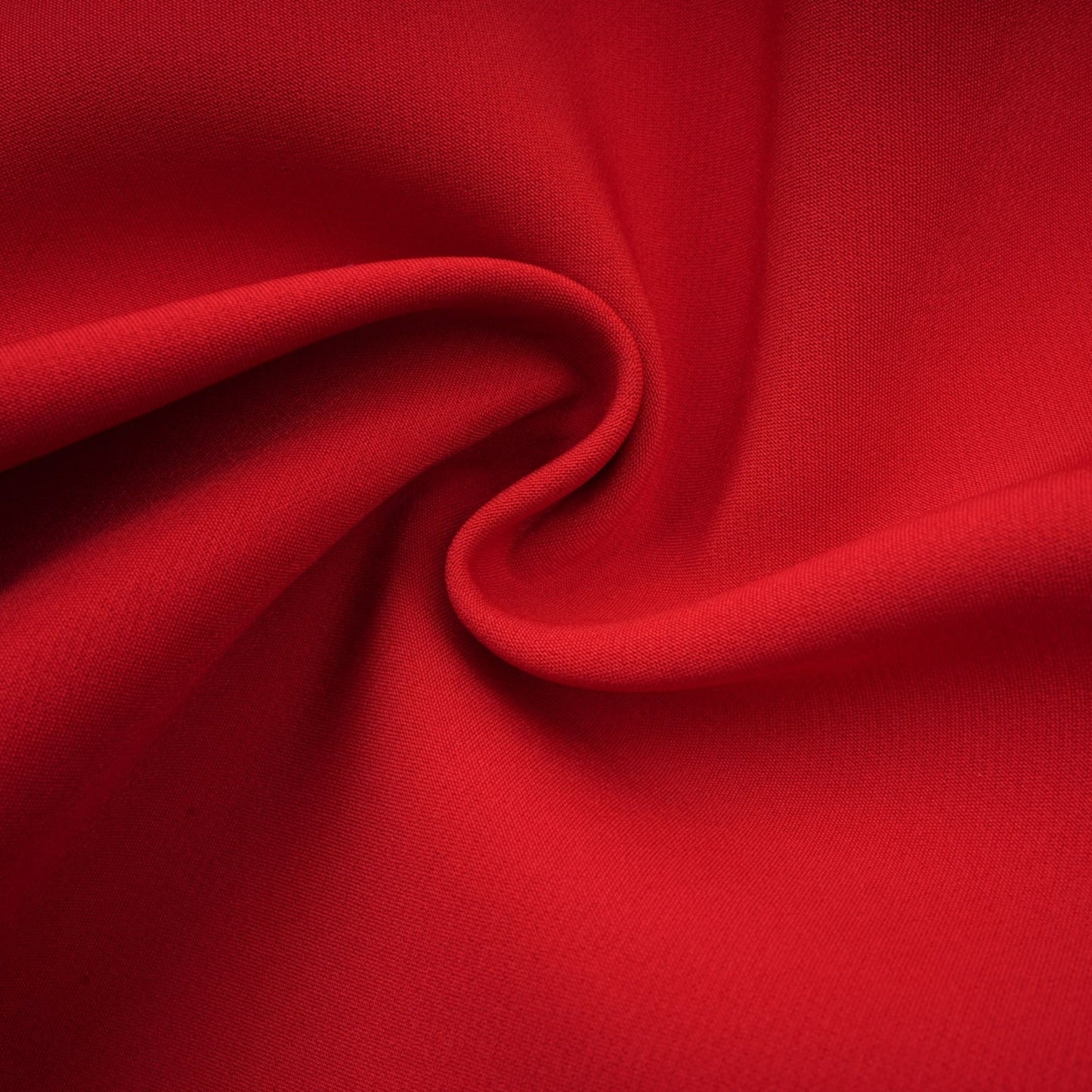A red blazer with an hourglass silhouette and doublebreasted front closure