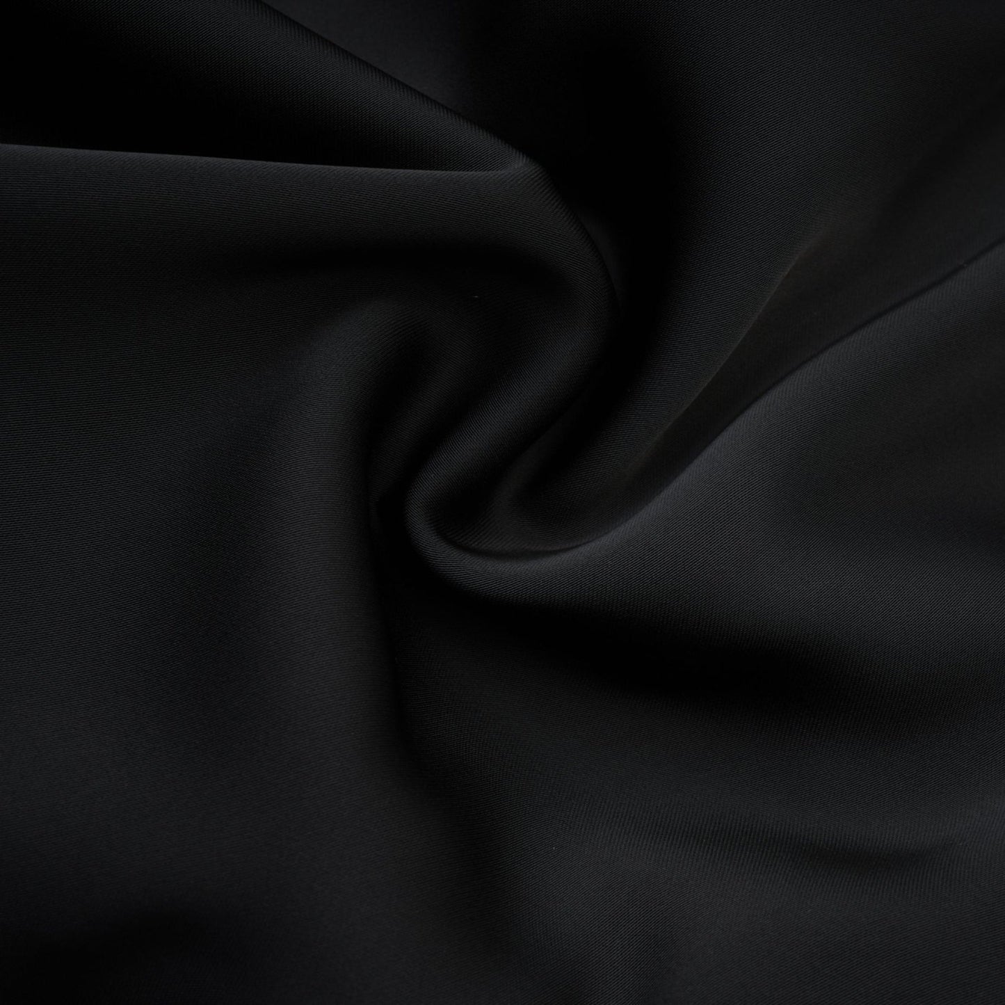 A sleeveless black dress with spaghetti straps square neck draped design rear zip fastening and mini length Made of 80% Polyester 20% Cotton