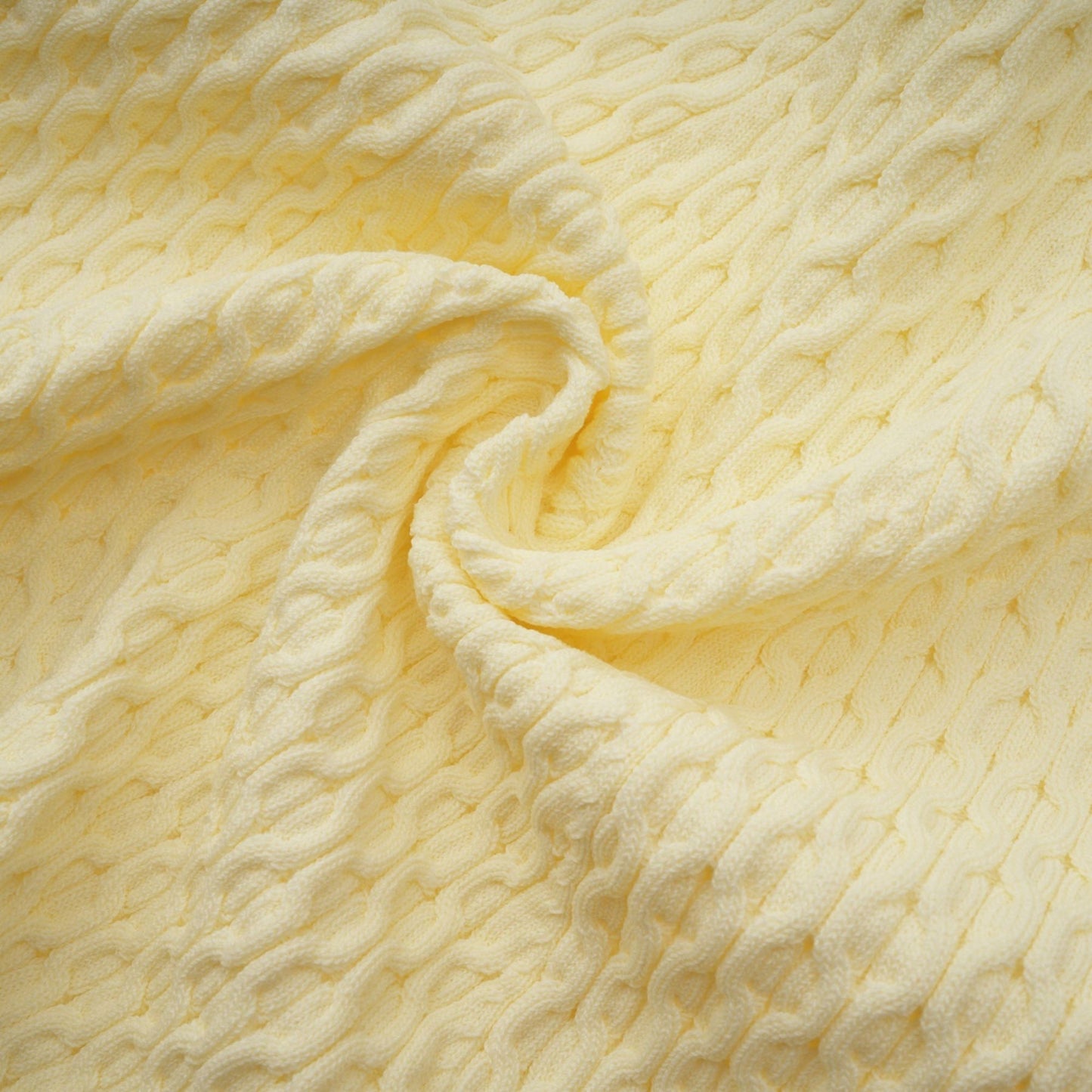 A yellow knitted dress with a sailor collar design featuring a Madeleine style