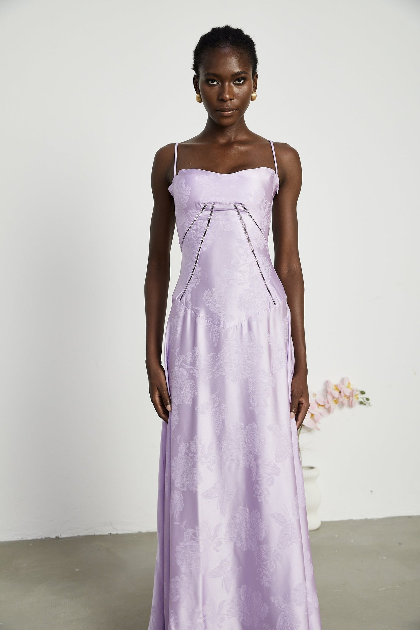 Adabella floral maxi dress