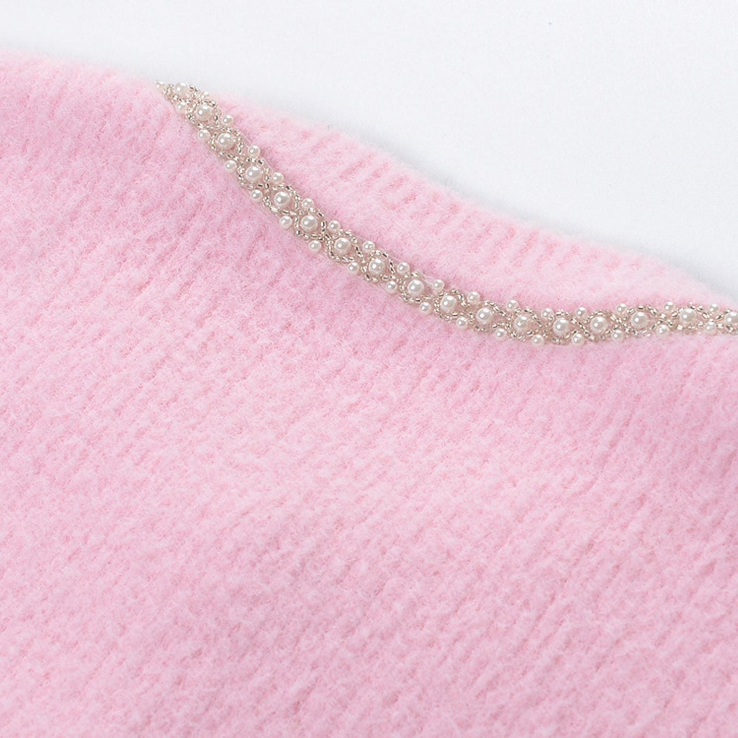 Adèle pink jacket skirt matching set