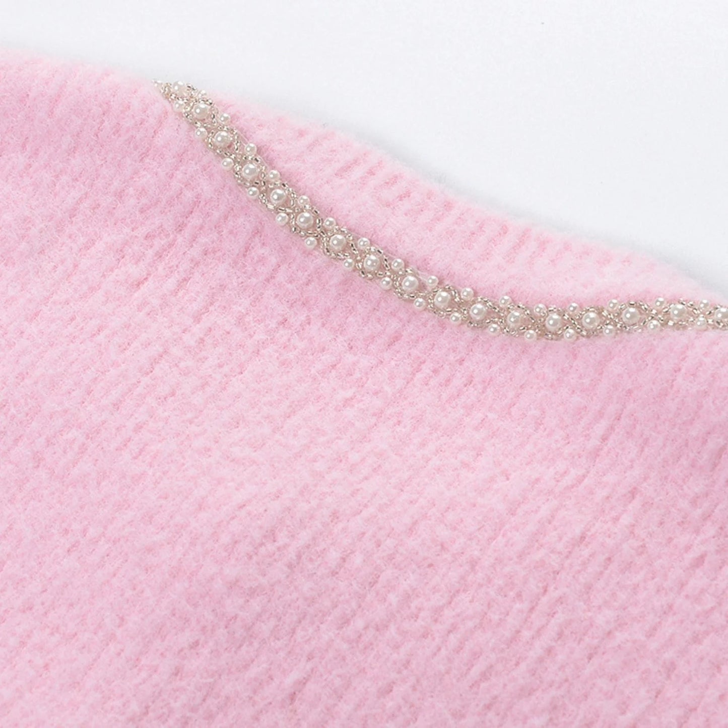 Adèle pink jacket skirt matching set