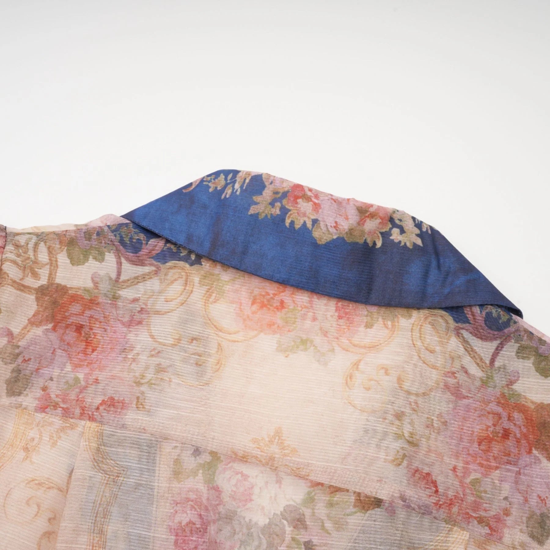 Aélis patternprint midi dress