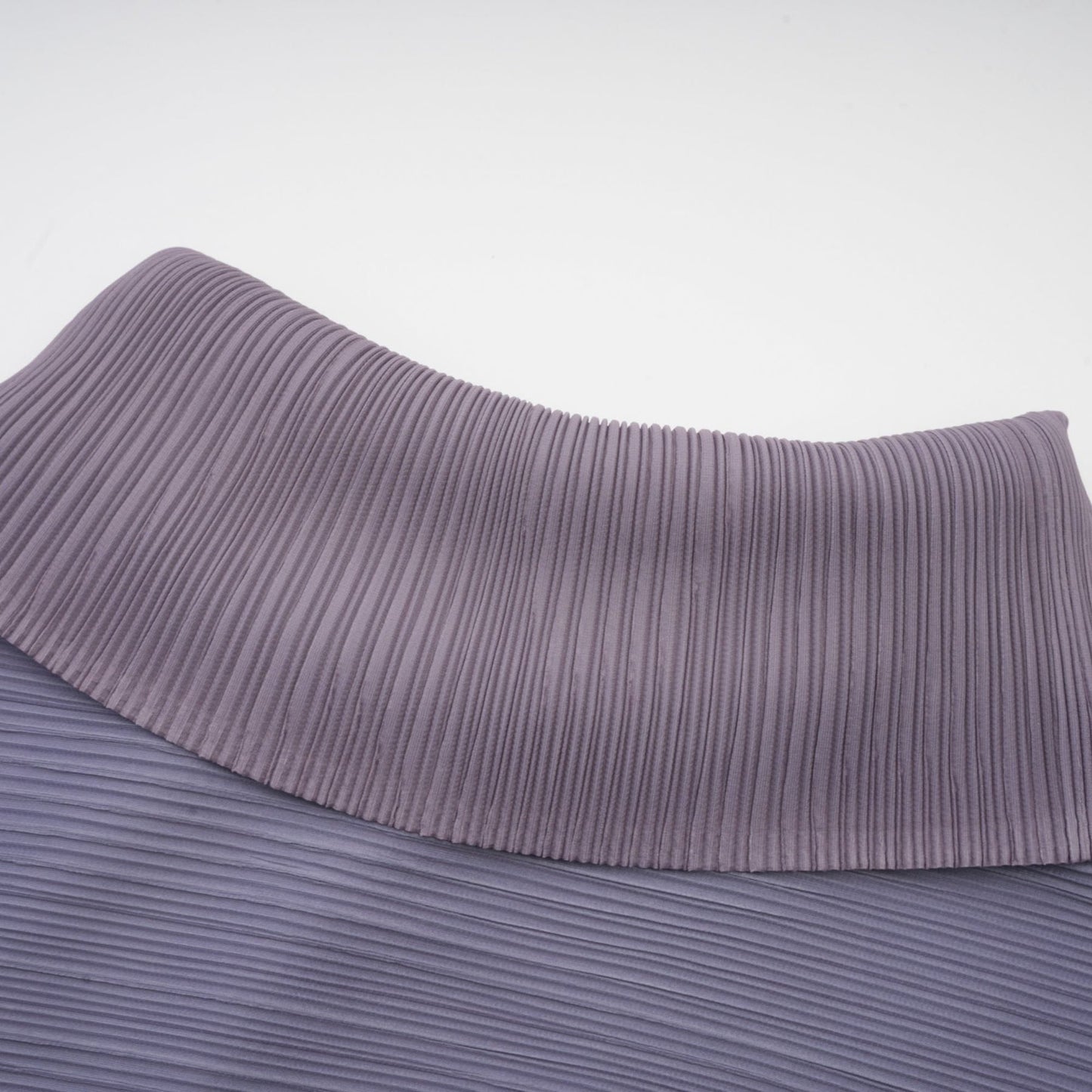 Agathe purple gradient wrinkled blouse trousers matching set