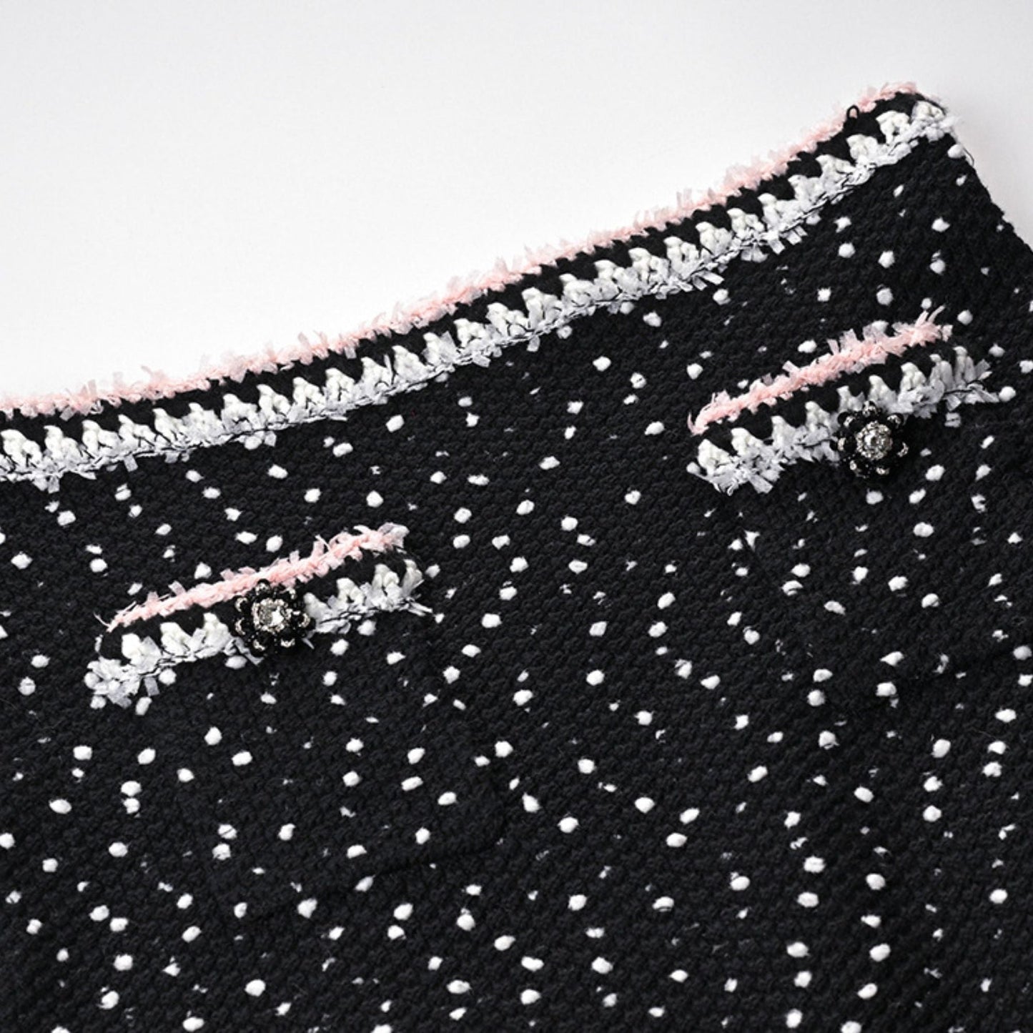 Alizée cropped jacket skirt matching set