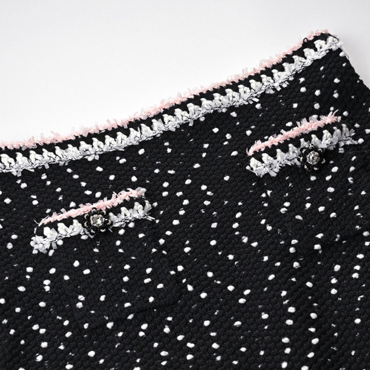 Alizée cropped jacket skirt matching set