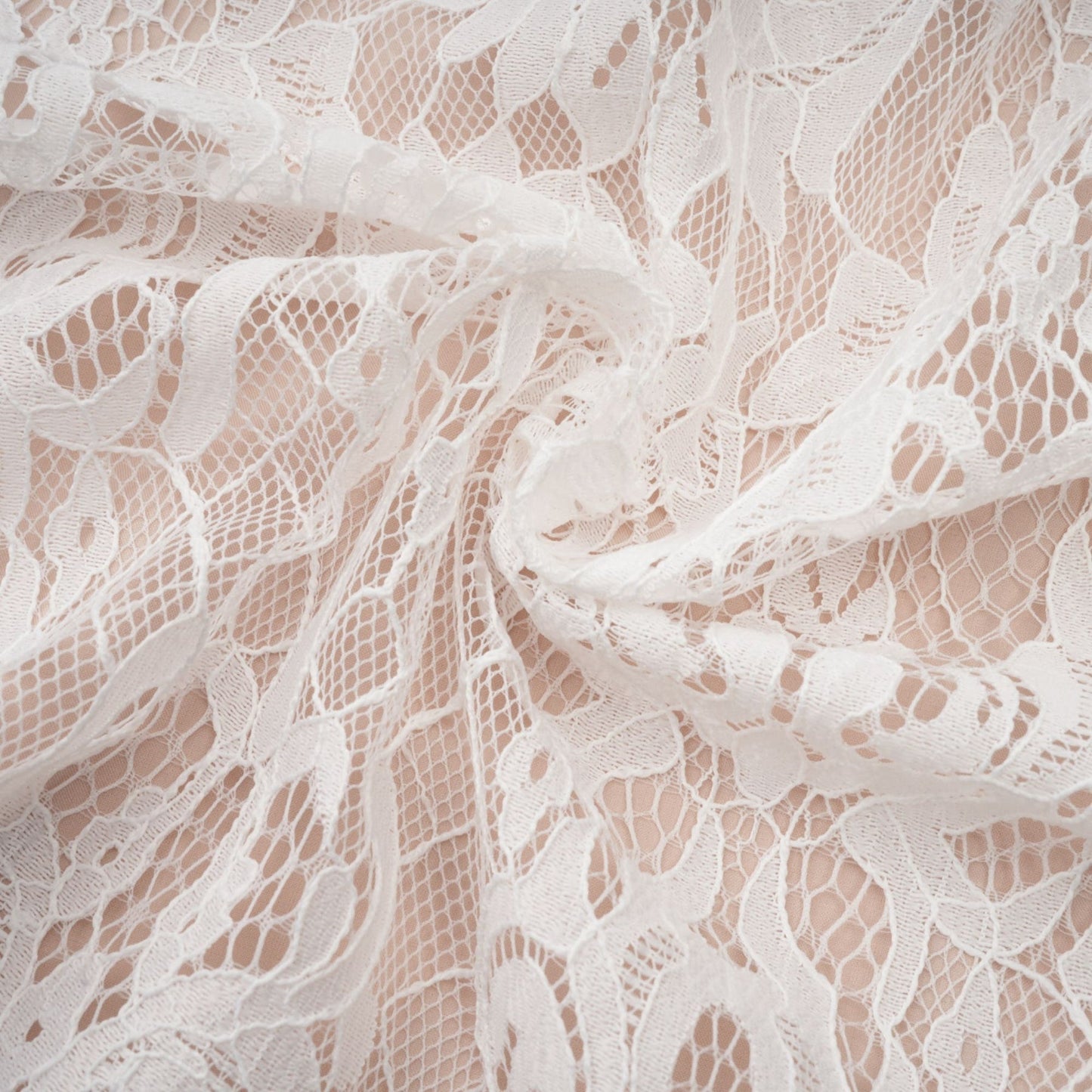 Arantxa white lace pleated maxi dress