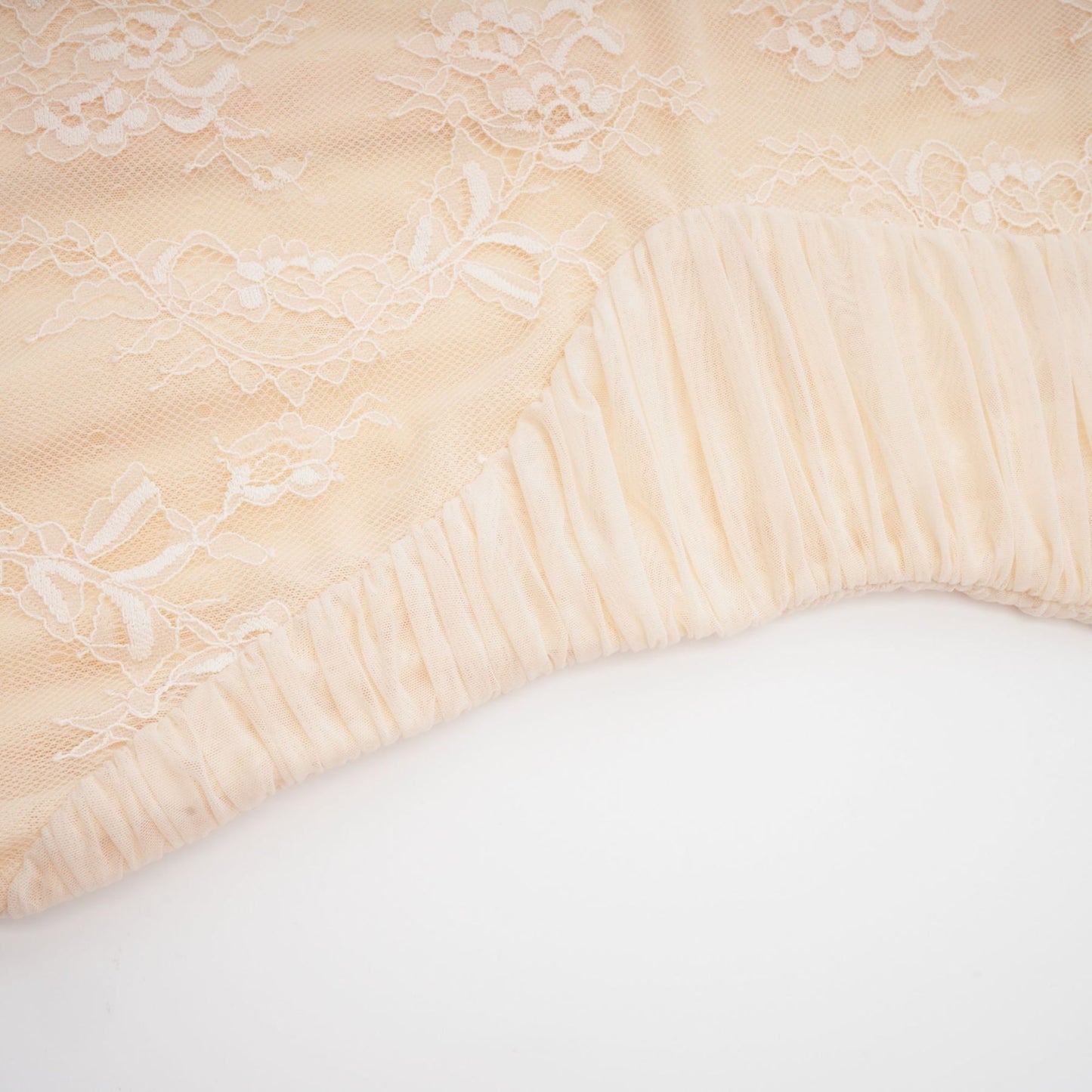 Audrey chiffon lace midi dress