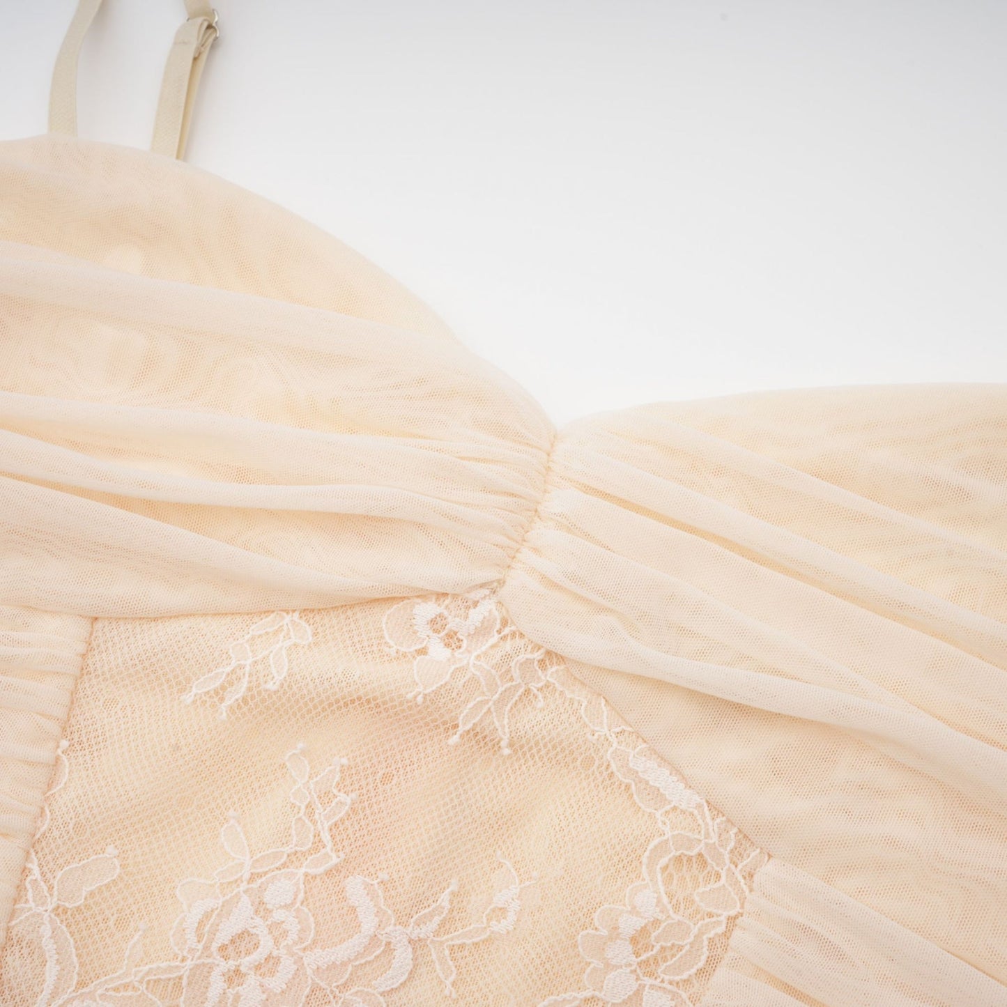 Audrey chiffon lace midi dress