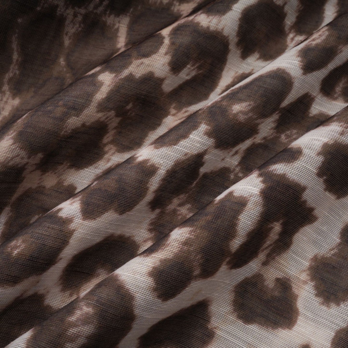 Belle leopardprint oversizesleeved blouse