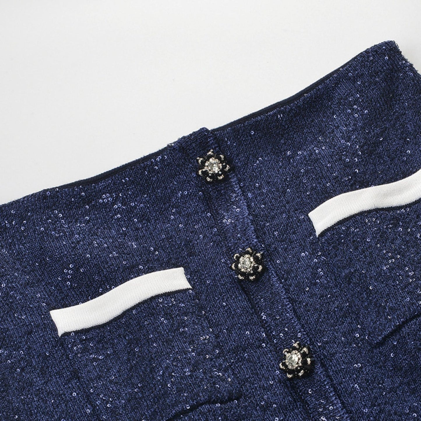 Bénédicte knitted jacket skirt matching set