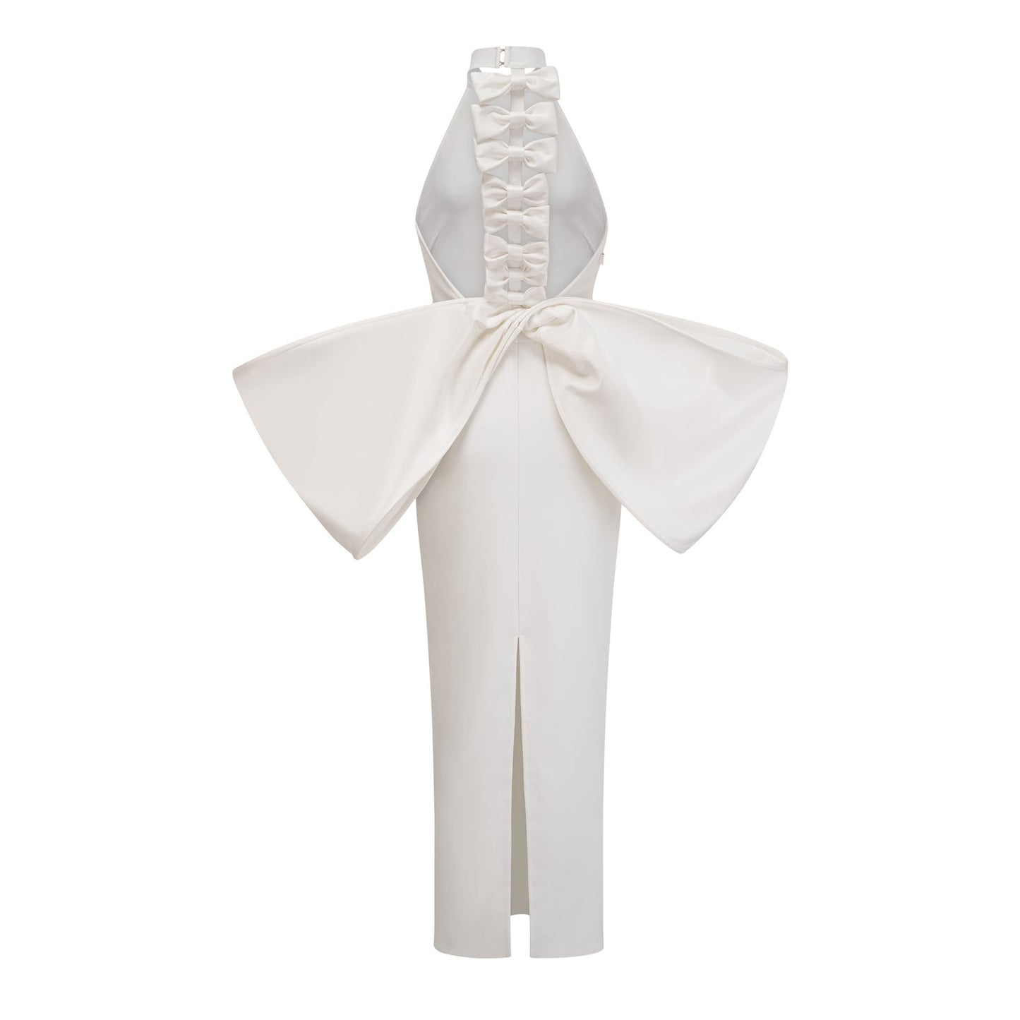 Capucine white oversize - bow bandage dress - XXS