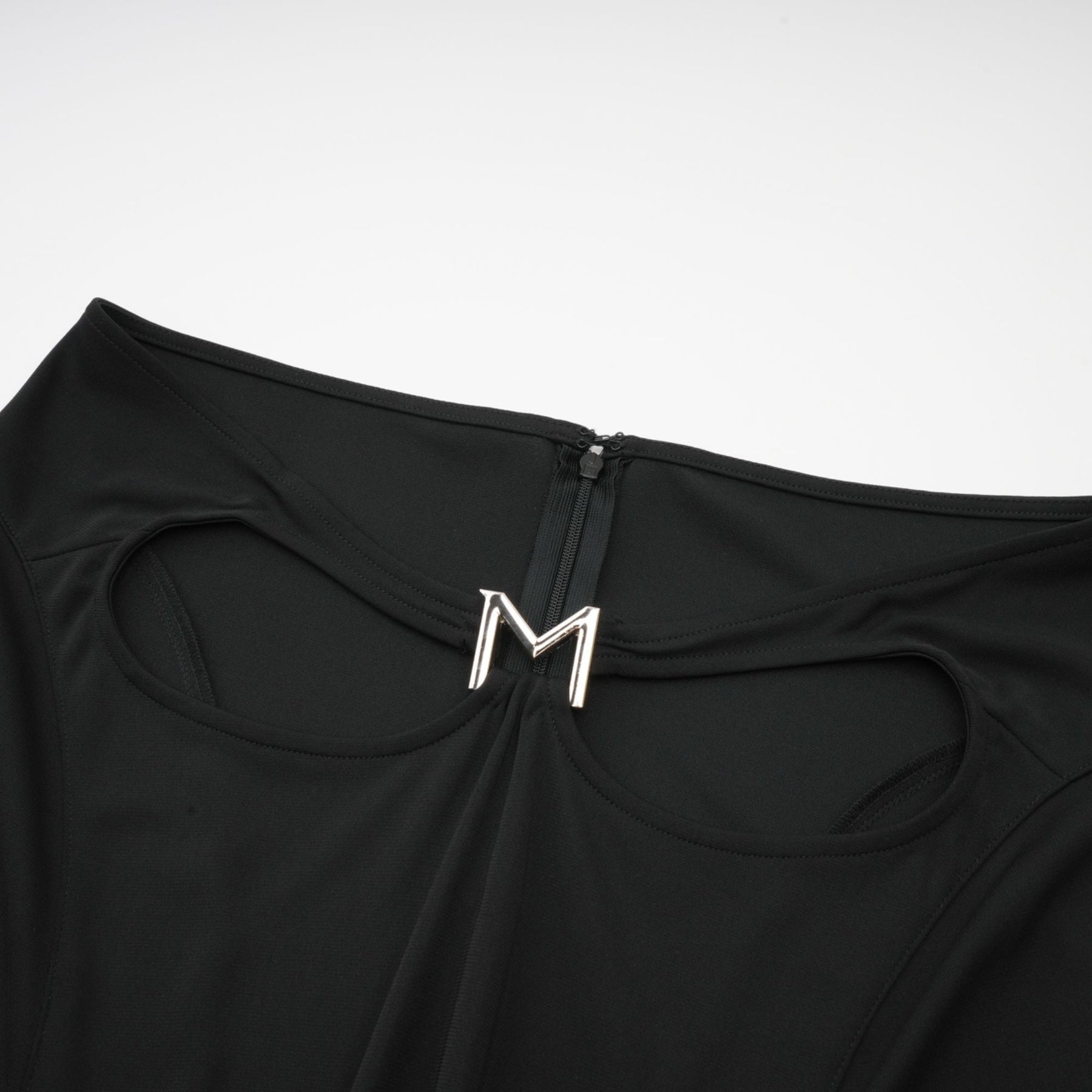 Caribe logoplaque midi skirt