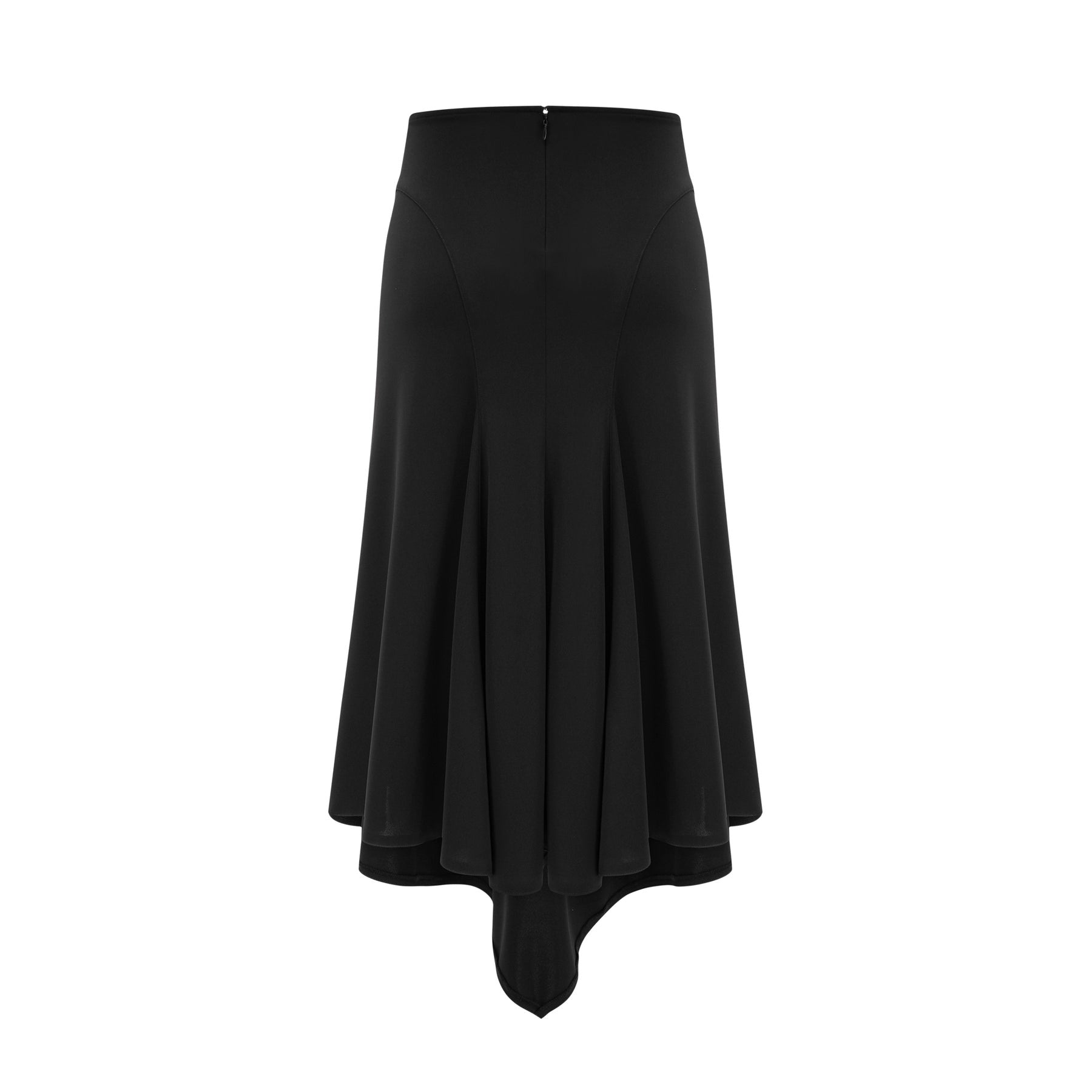 Caribe logoplaque midi skirt