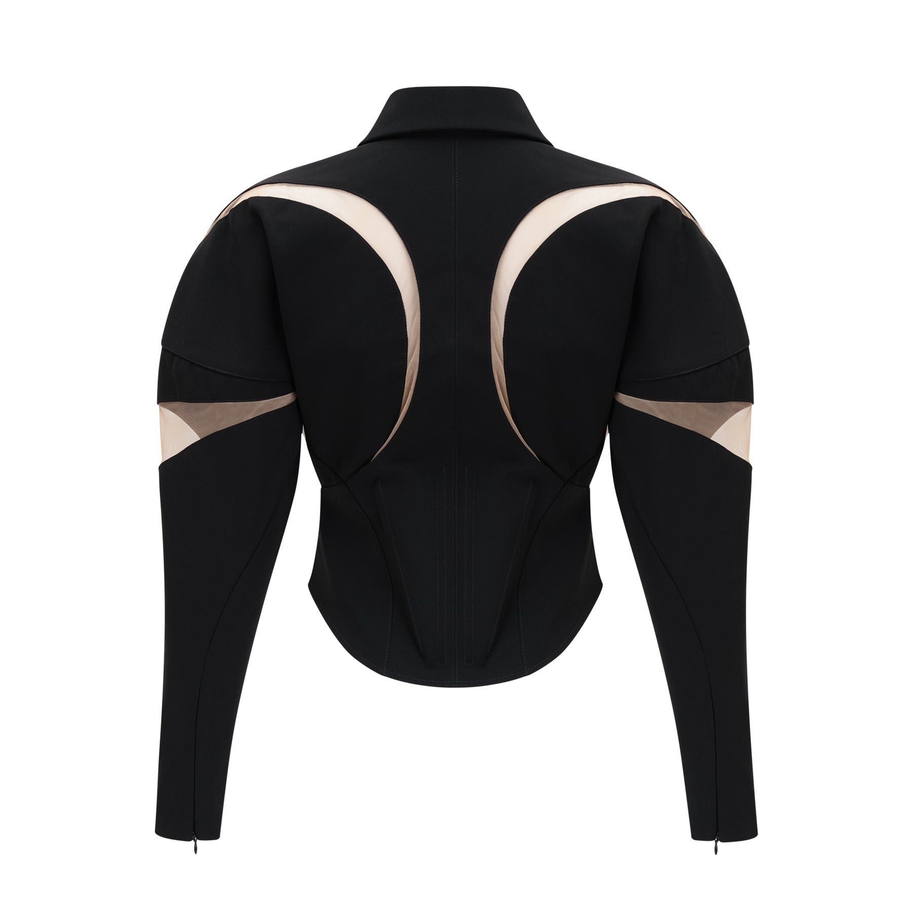 Chicca panelled corset jacket