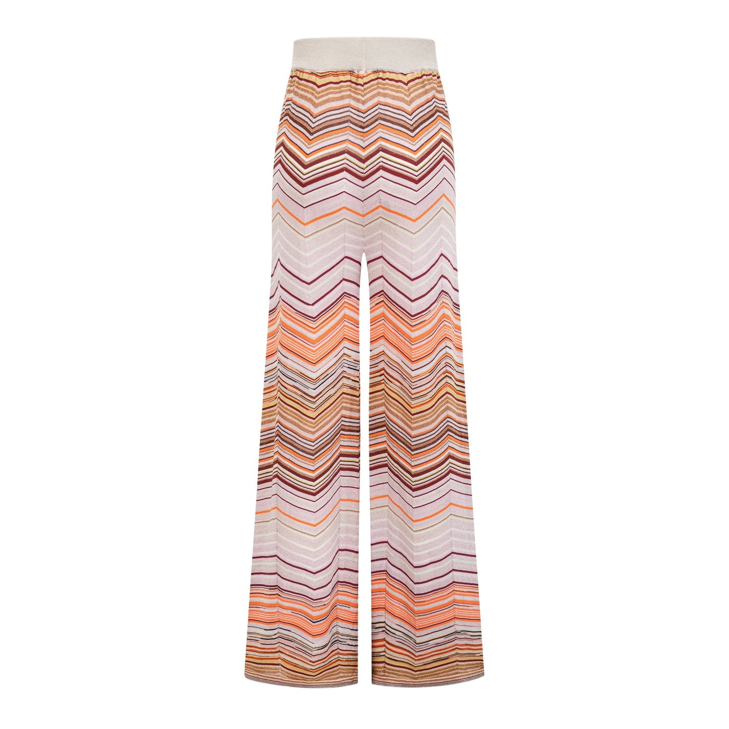Chloé Neutral Striped Knit Matching Set