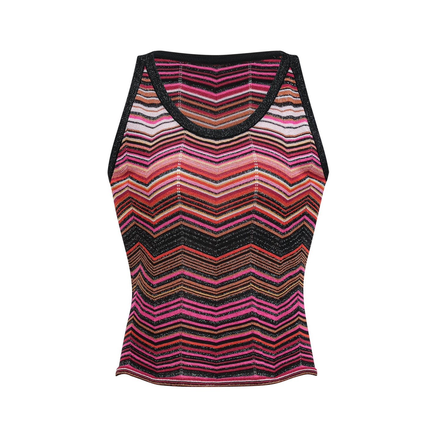 Chloé Red Striped Knit Matching Set