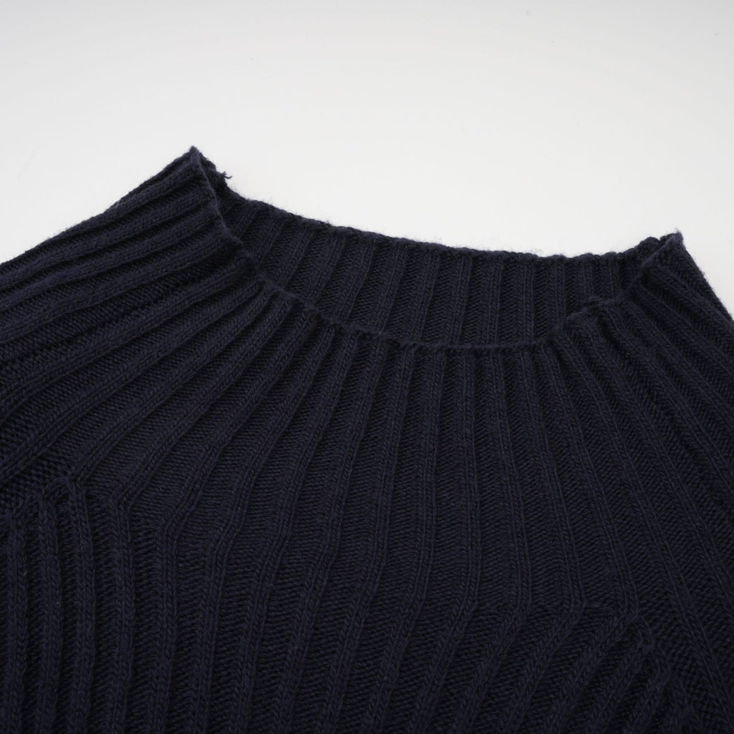 Clarisse darkblue knitted top dress matching set