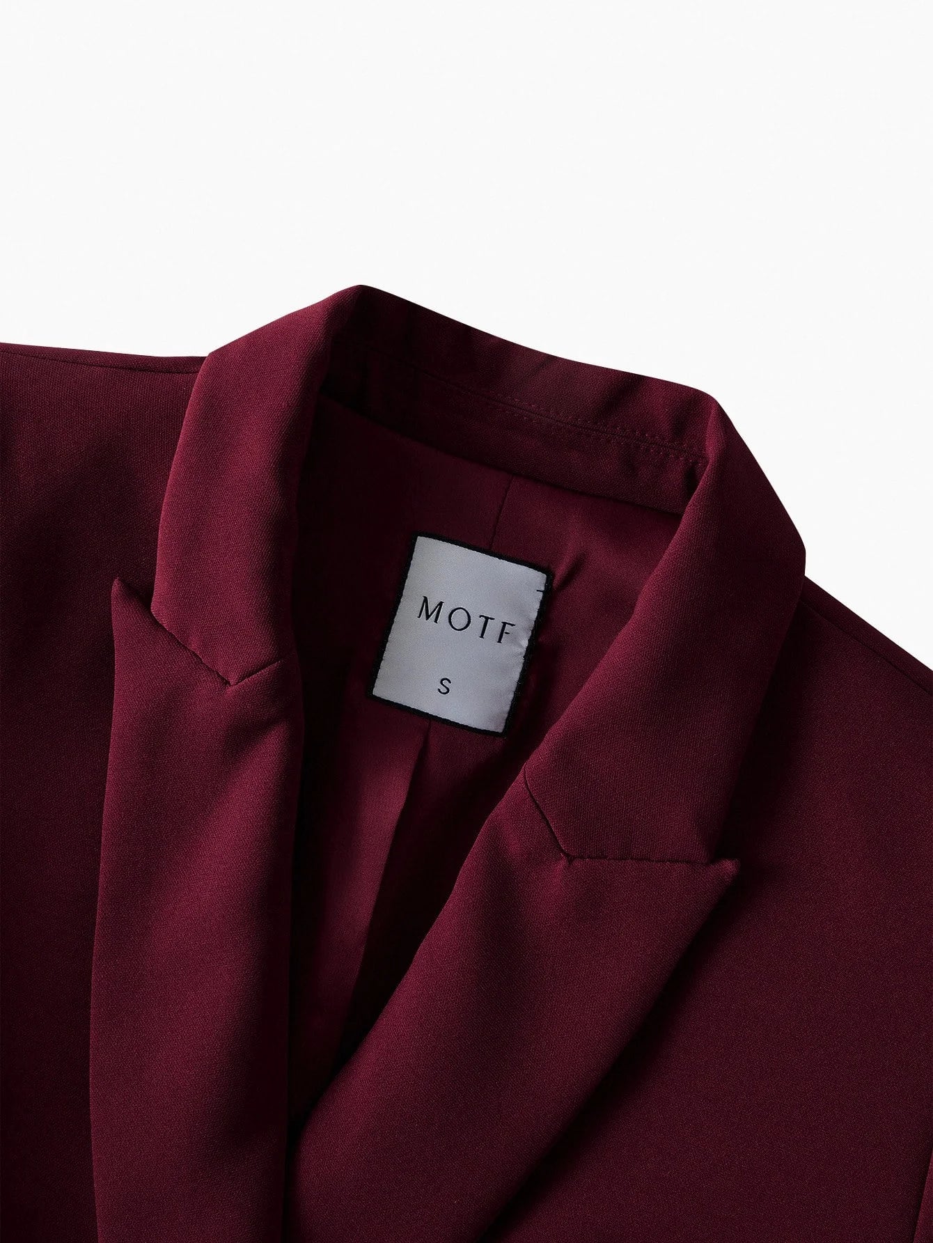 Classy STRUCTURED PEAK COLLAR BLAZER