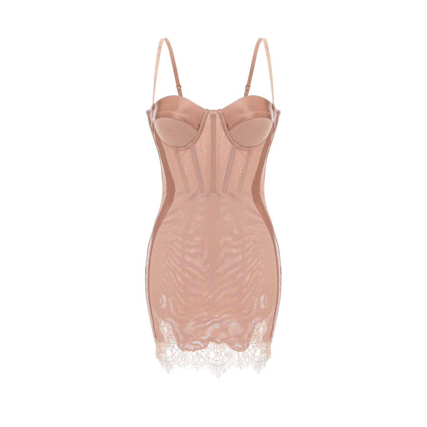 Coline bustierstyle mini dress