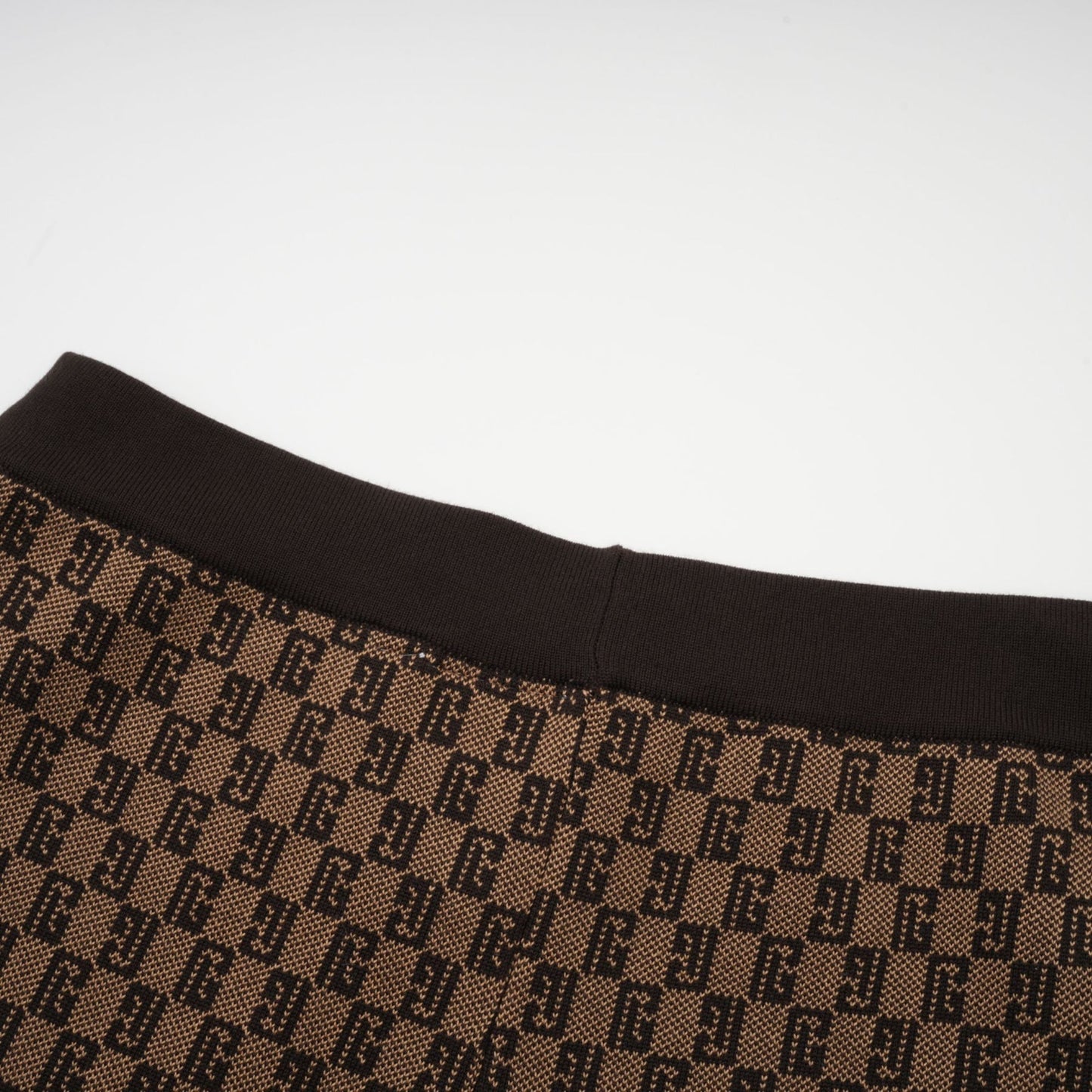 Cyrielle monogramjacquard top trousers matching set