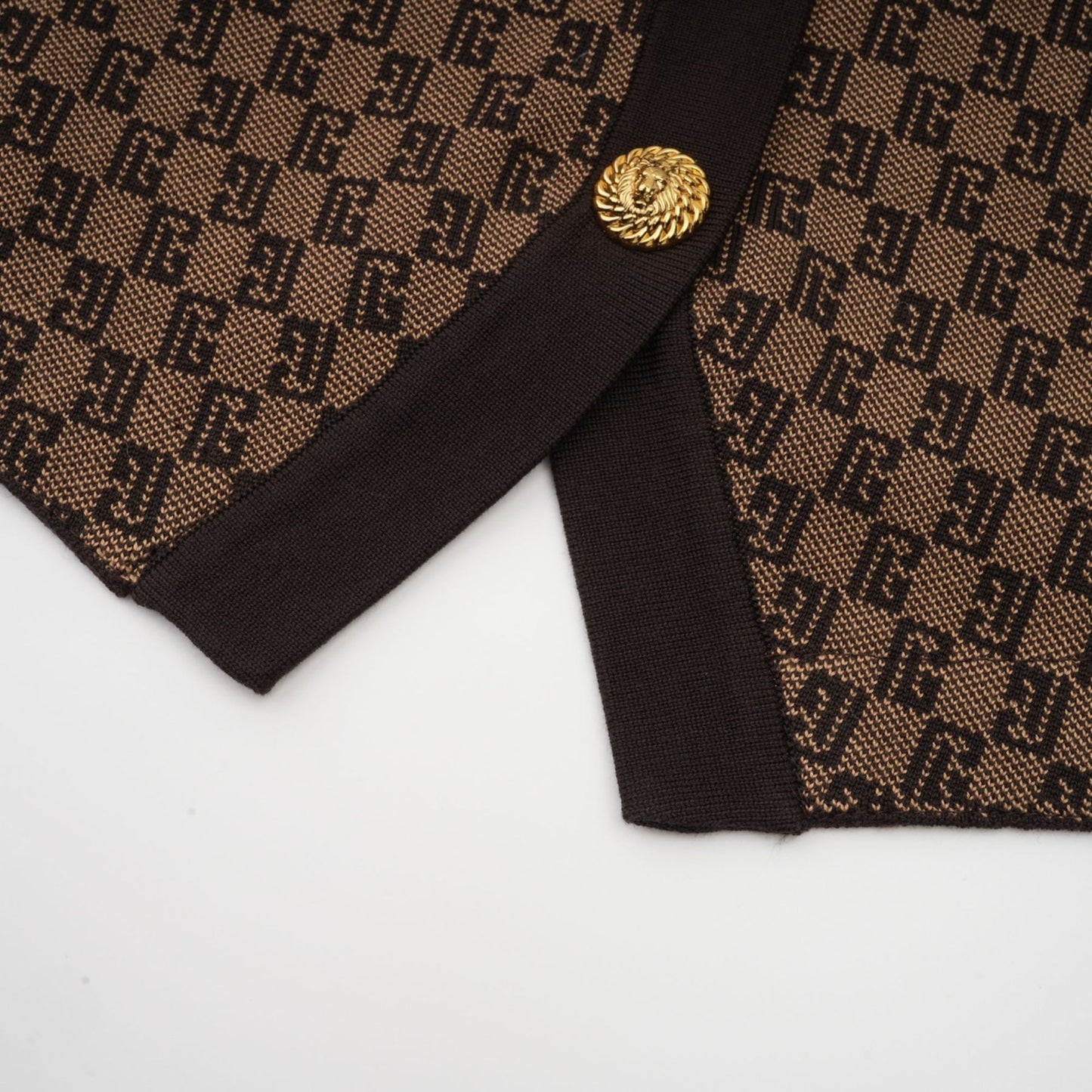 Cyrielle monogramjacquard top trousers matching set