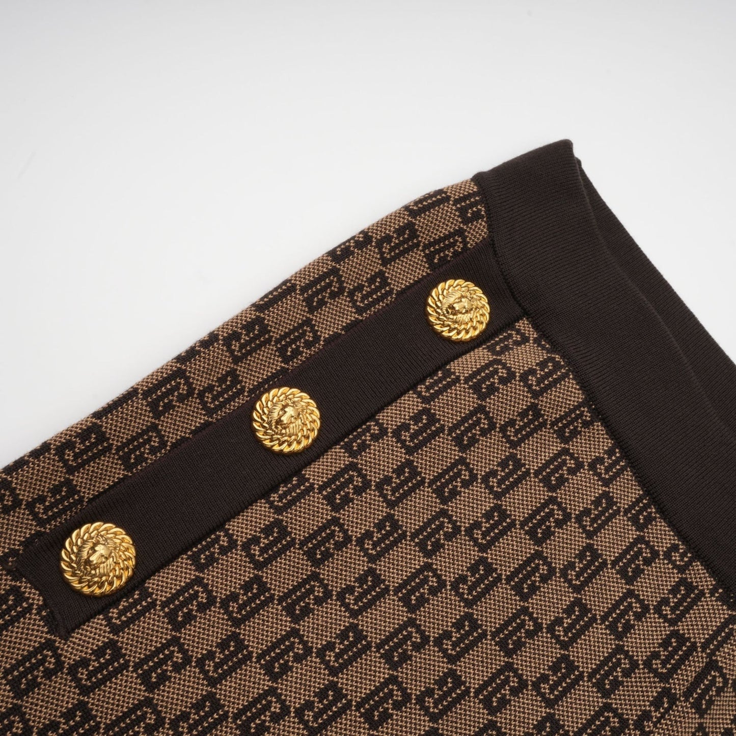 Cyrielle monogramjacquard top trousers matching set