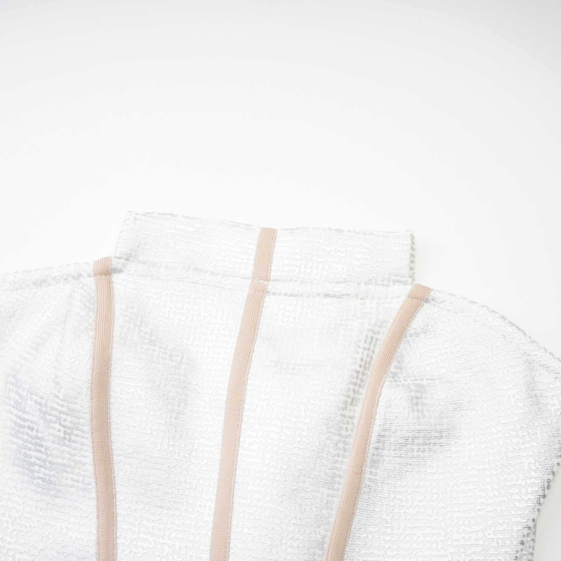 Danica silver bandage mini dress