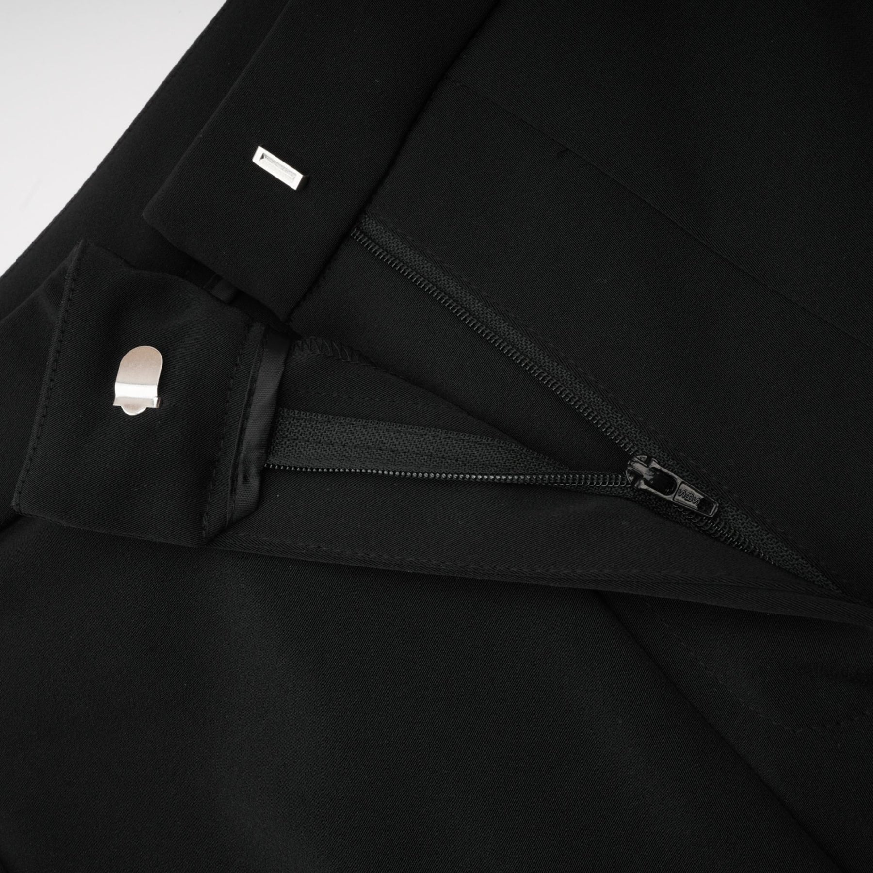 Delphine black embellished jacket  trousers matching set