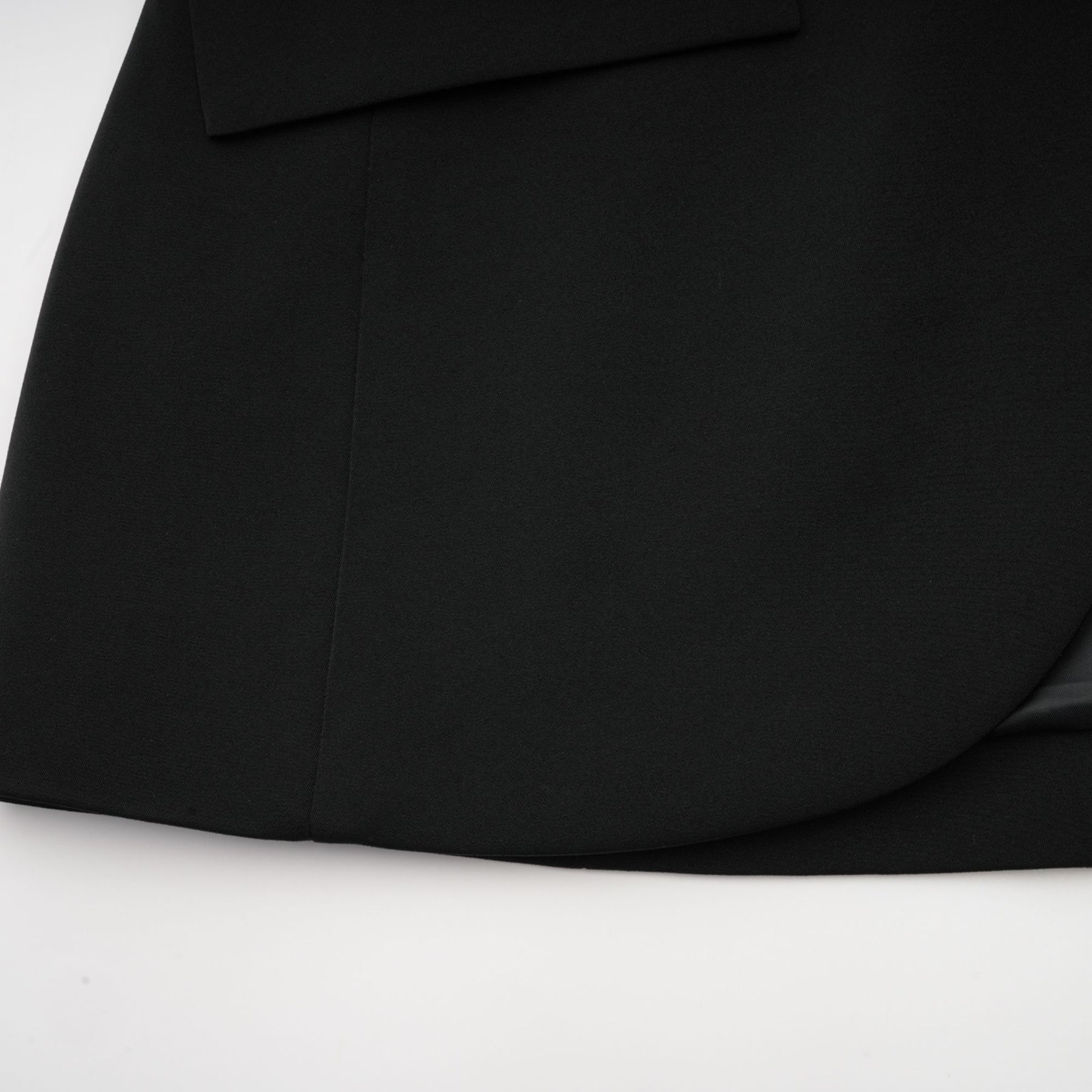 Delphine black embellished jacket  trousers matching set