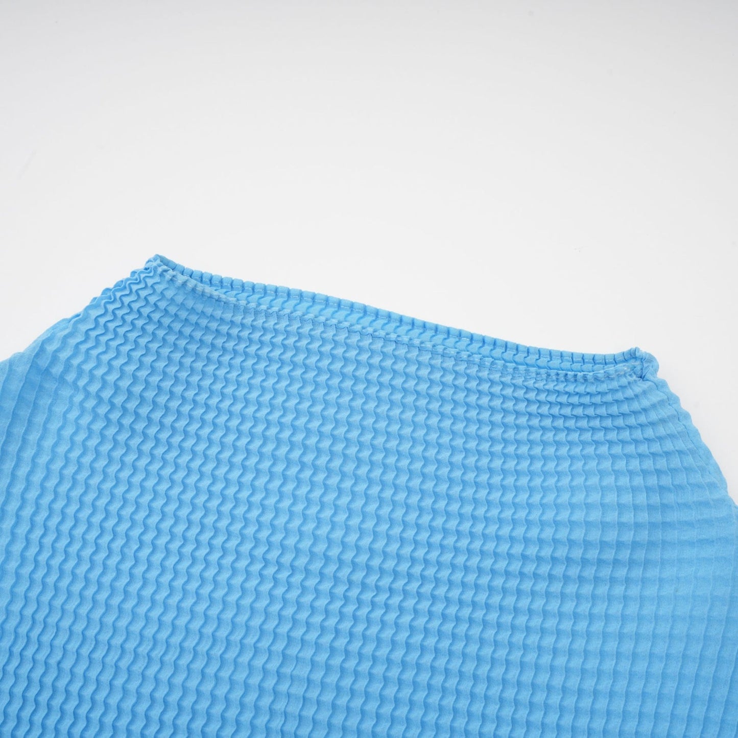 Désirée colorblock pleated top skirt matching set