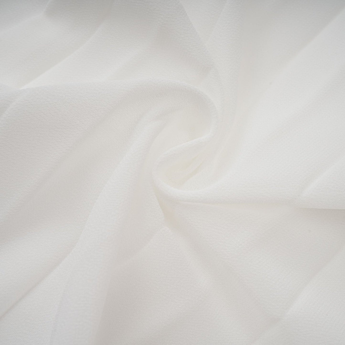 Doux White Ruffled Trim Pleated Midi Dress