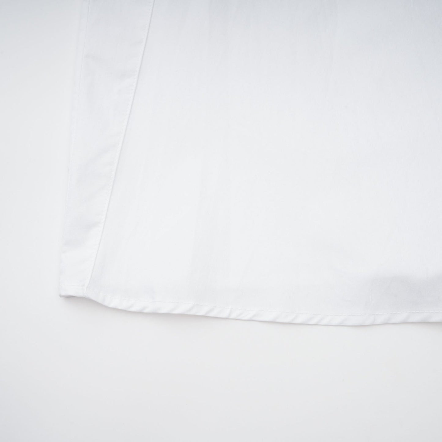 Dulcie white frontslit shirred shirt dress