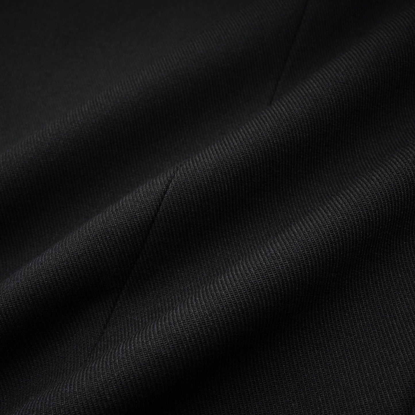 Eithne black doublebreasted long coat