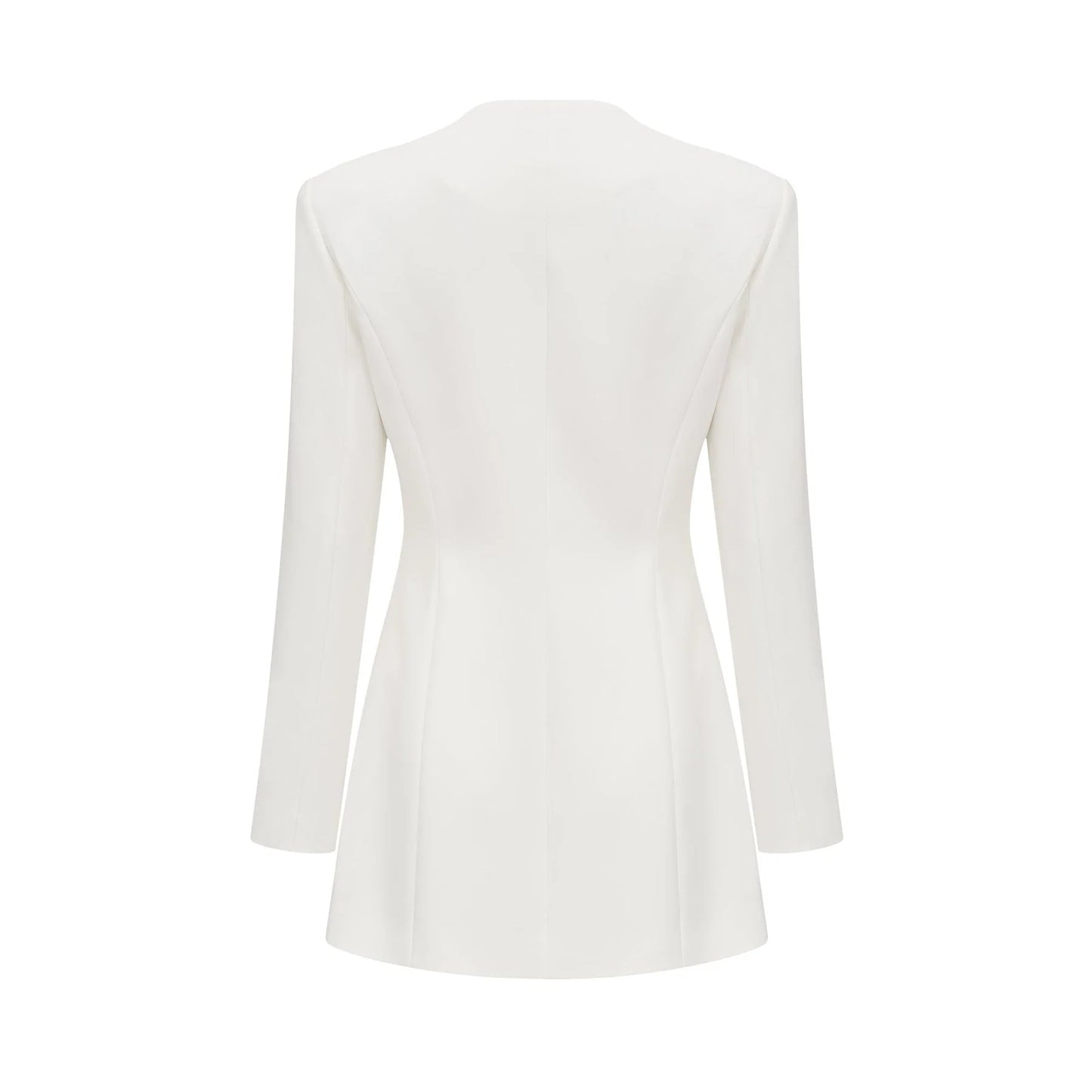 Fionnghuala white crystal mini dress