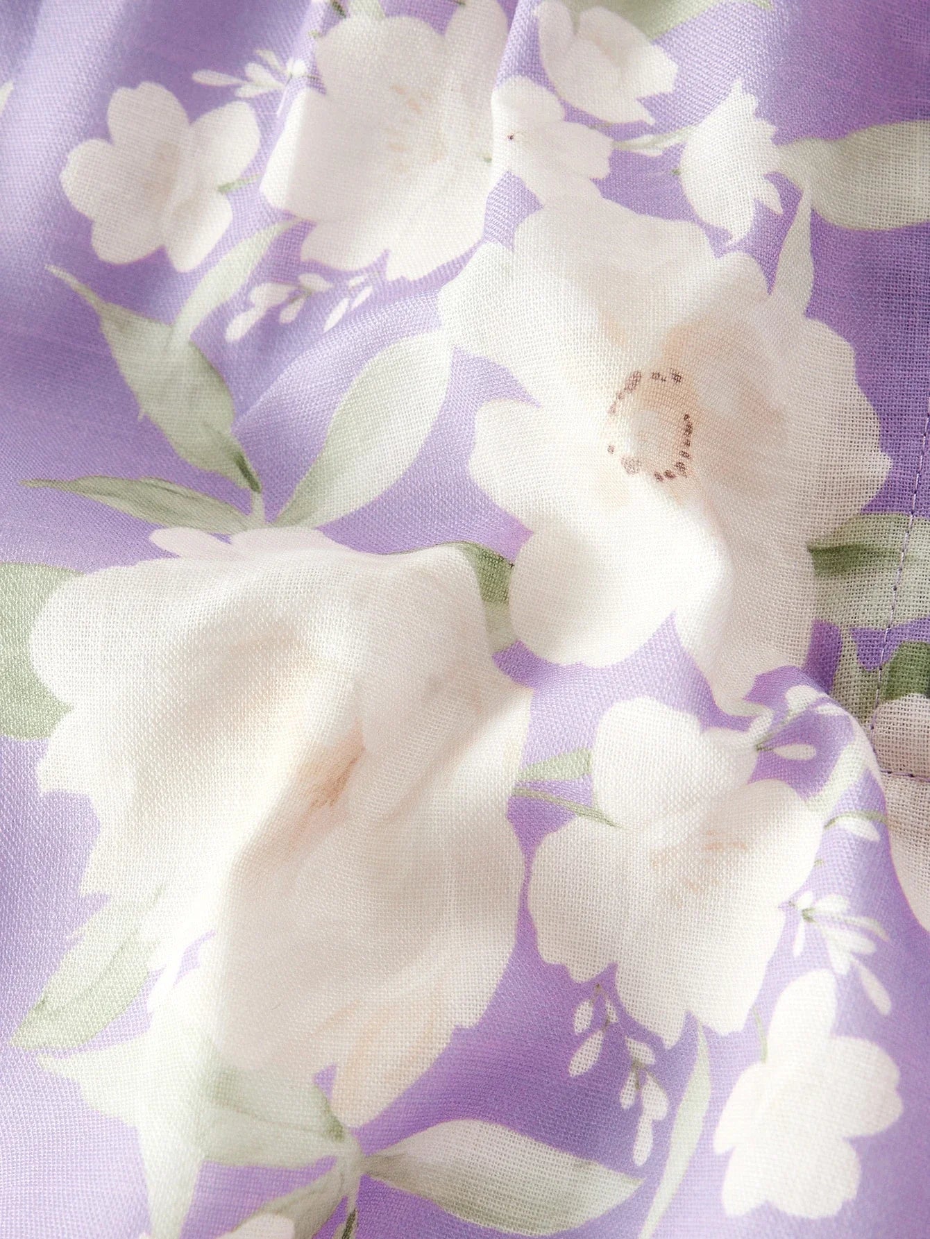 FLORAL PRINT OPEN BACK SLEEVELESS HALTER ROMPER WITH BELT