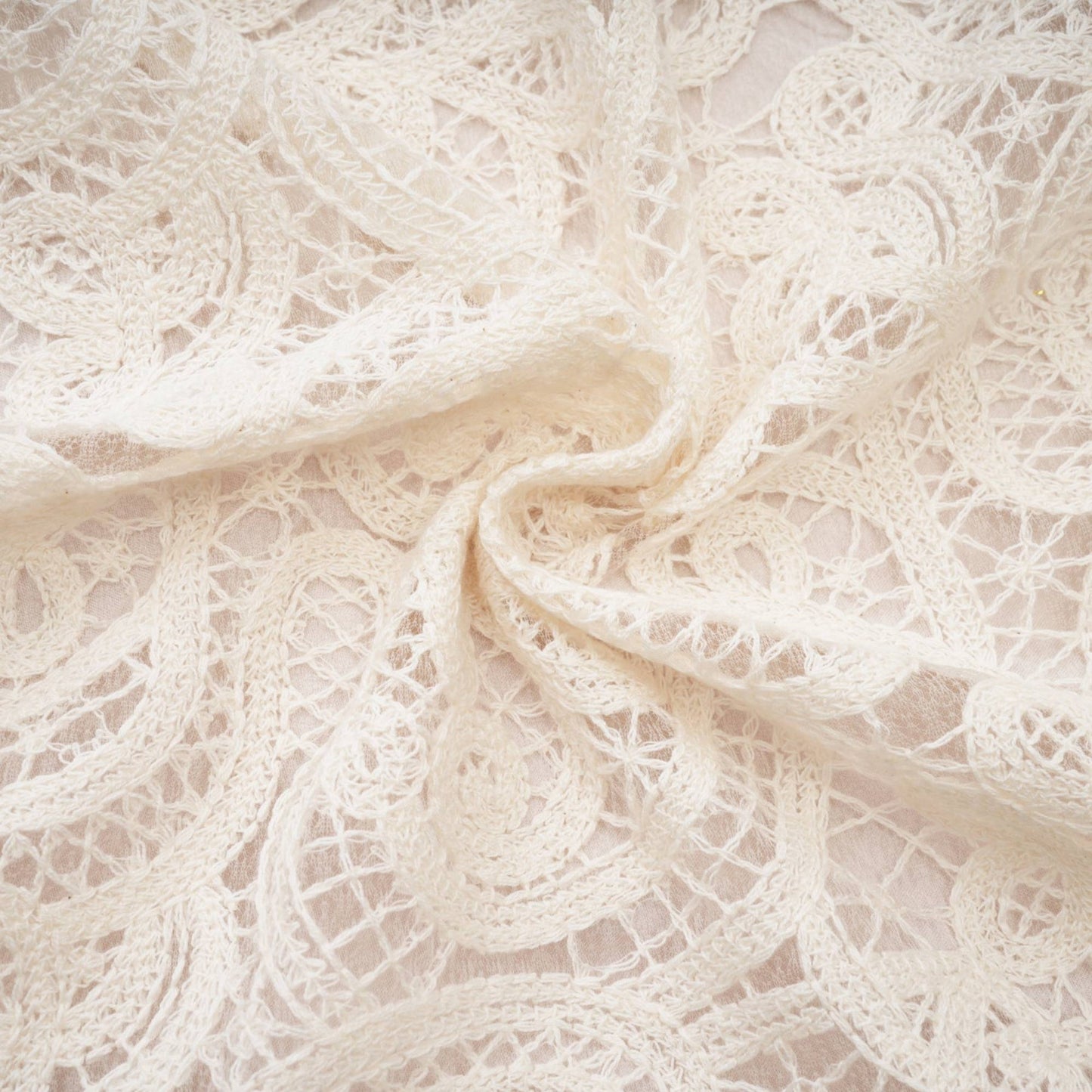 Galatea white lace longsleeve dress