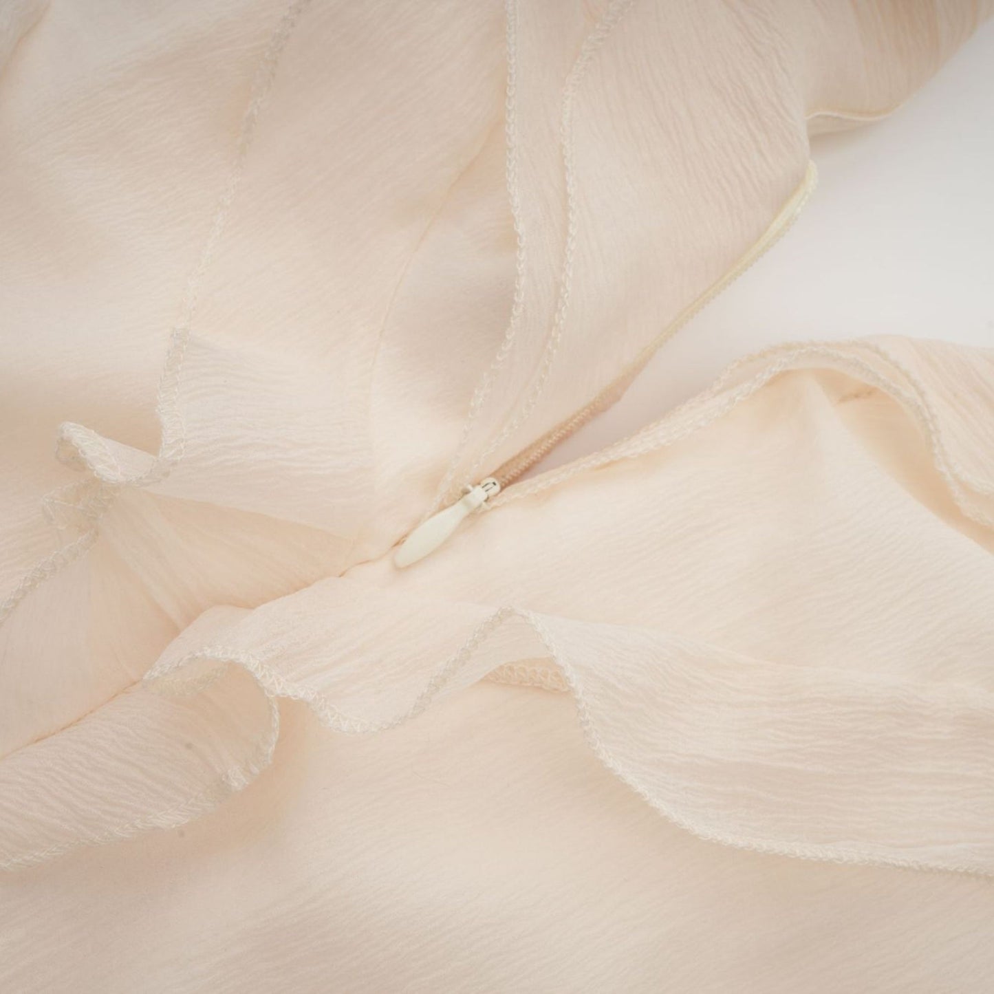 Hélène fauxflower layered ruffled mini dress