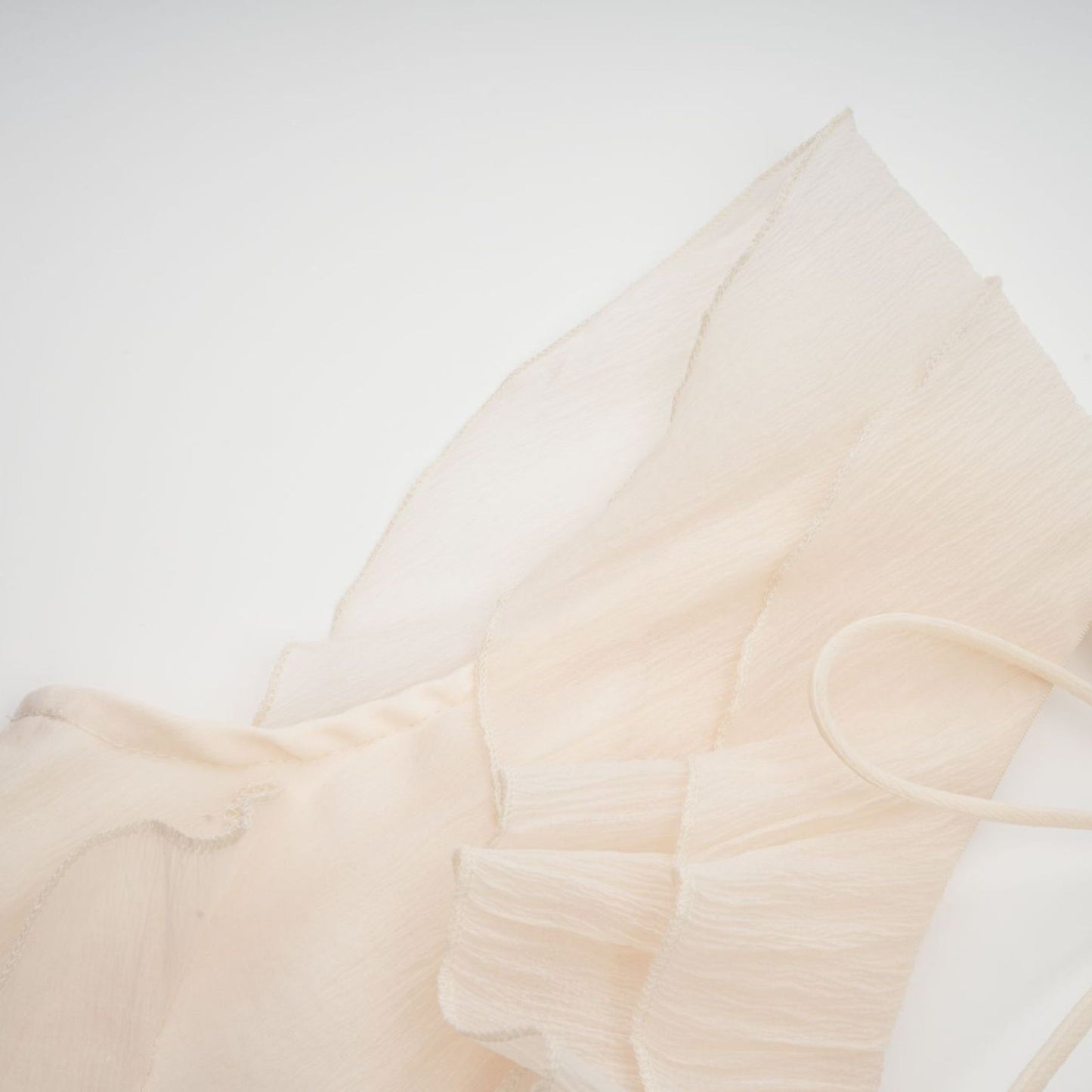 Hélène fauxflower layered ruffled mini dress