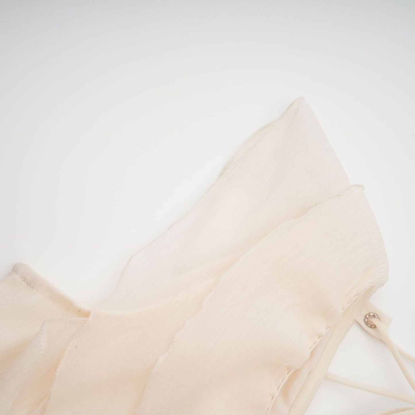 Hélène fauxflower layered ruffled mini dress