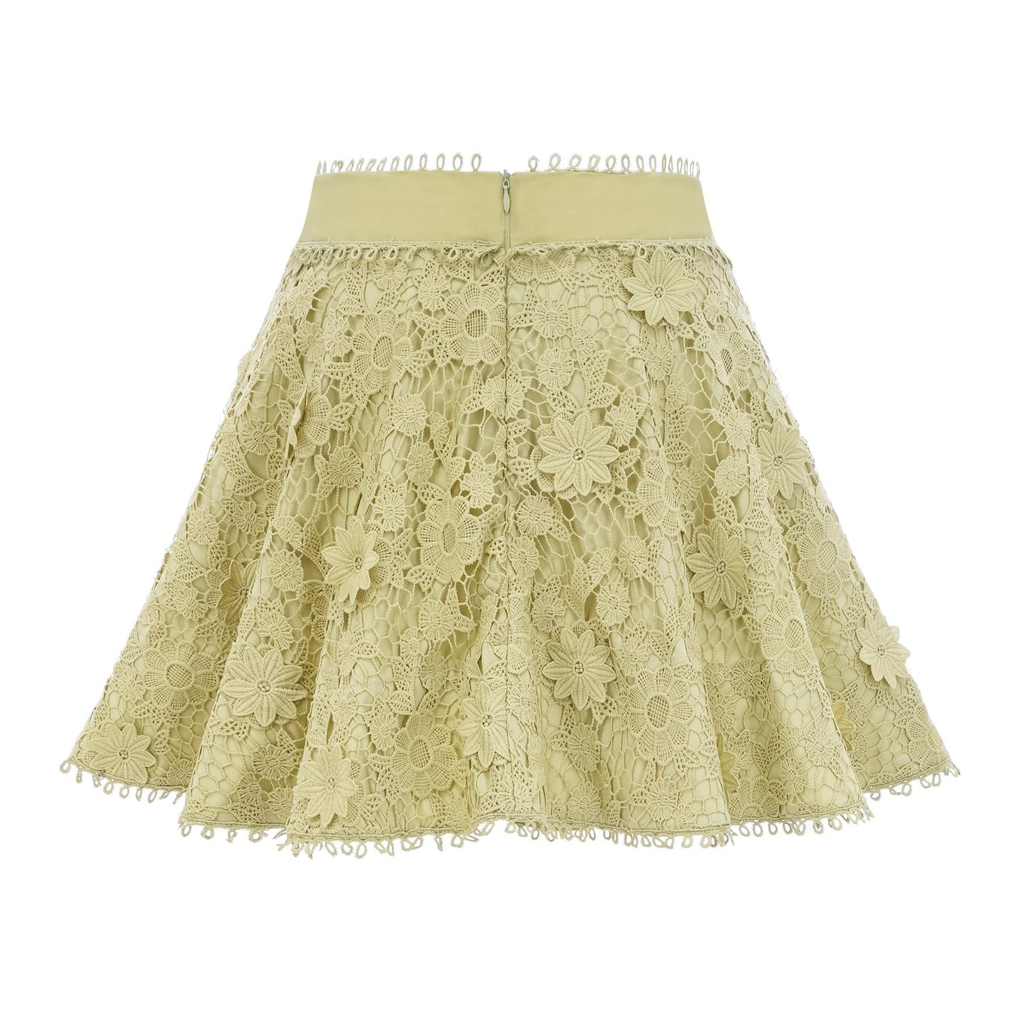 Hélène floral embroidered shirt skirt matching set