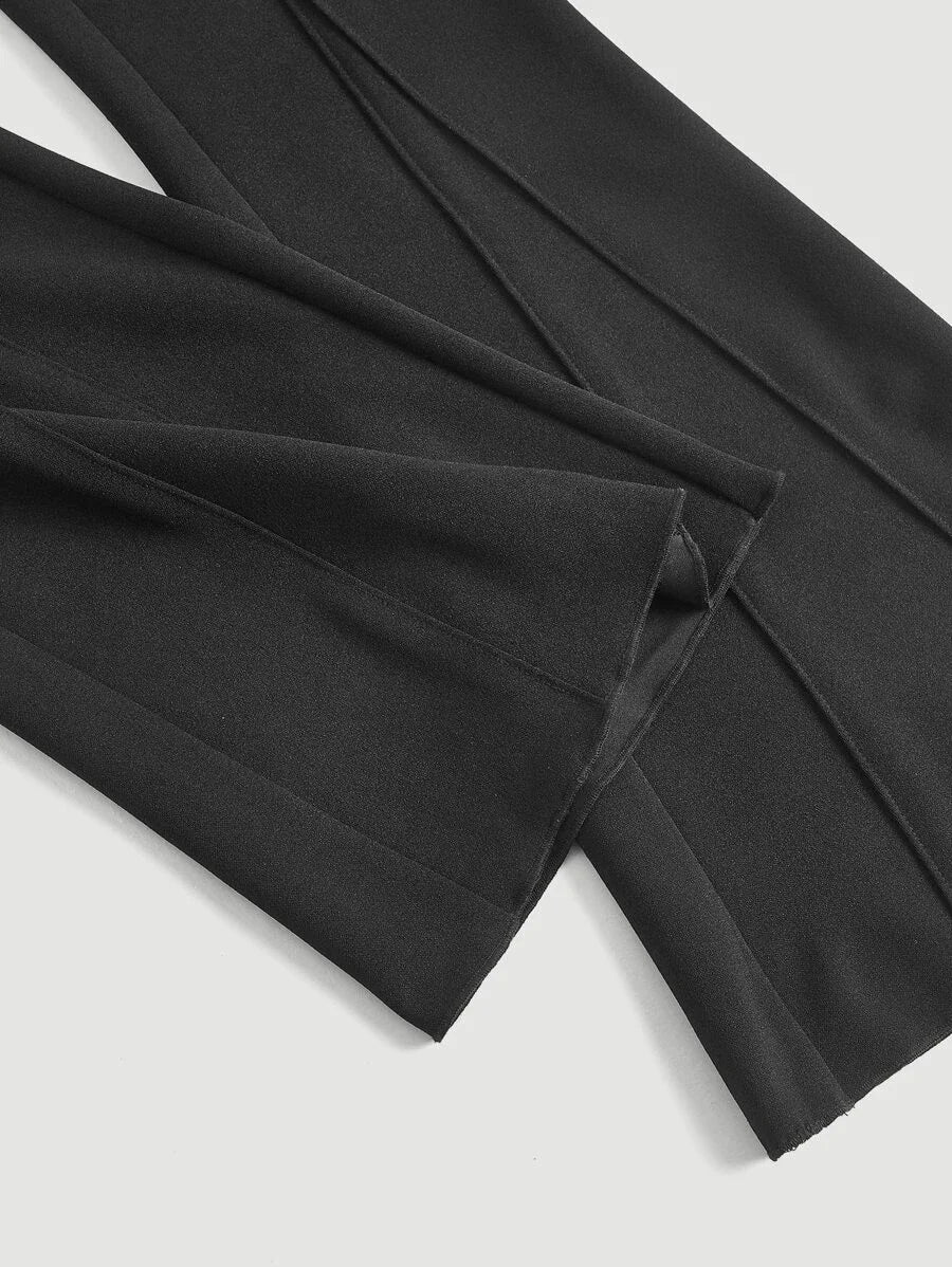 High Waist Flare Leg Pants