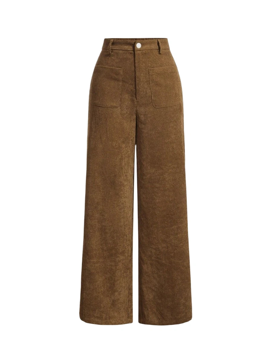 High Waisted StraightLeg Pants
