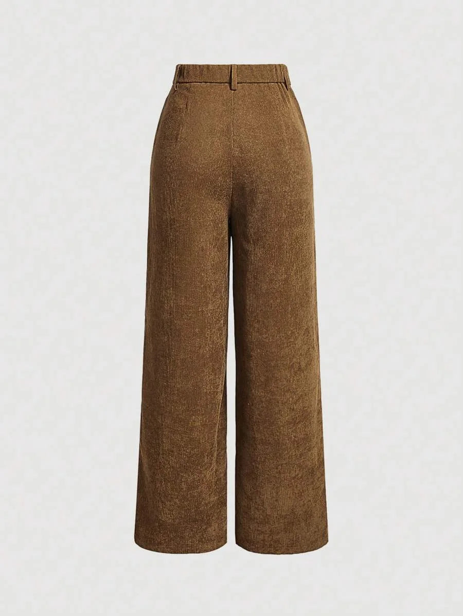 High Waisted StraightLeg Pants