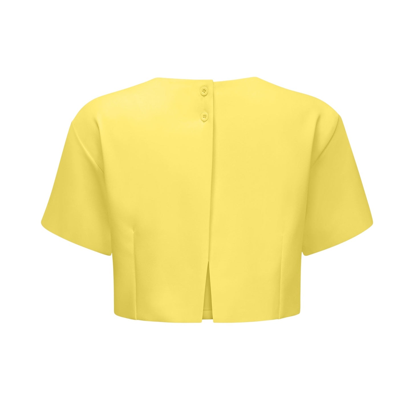 Irène Yellow Sequin Floral Embroidered Matching Set